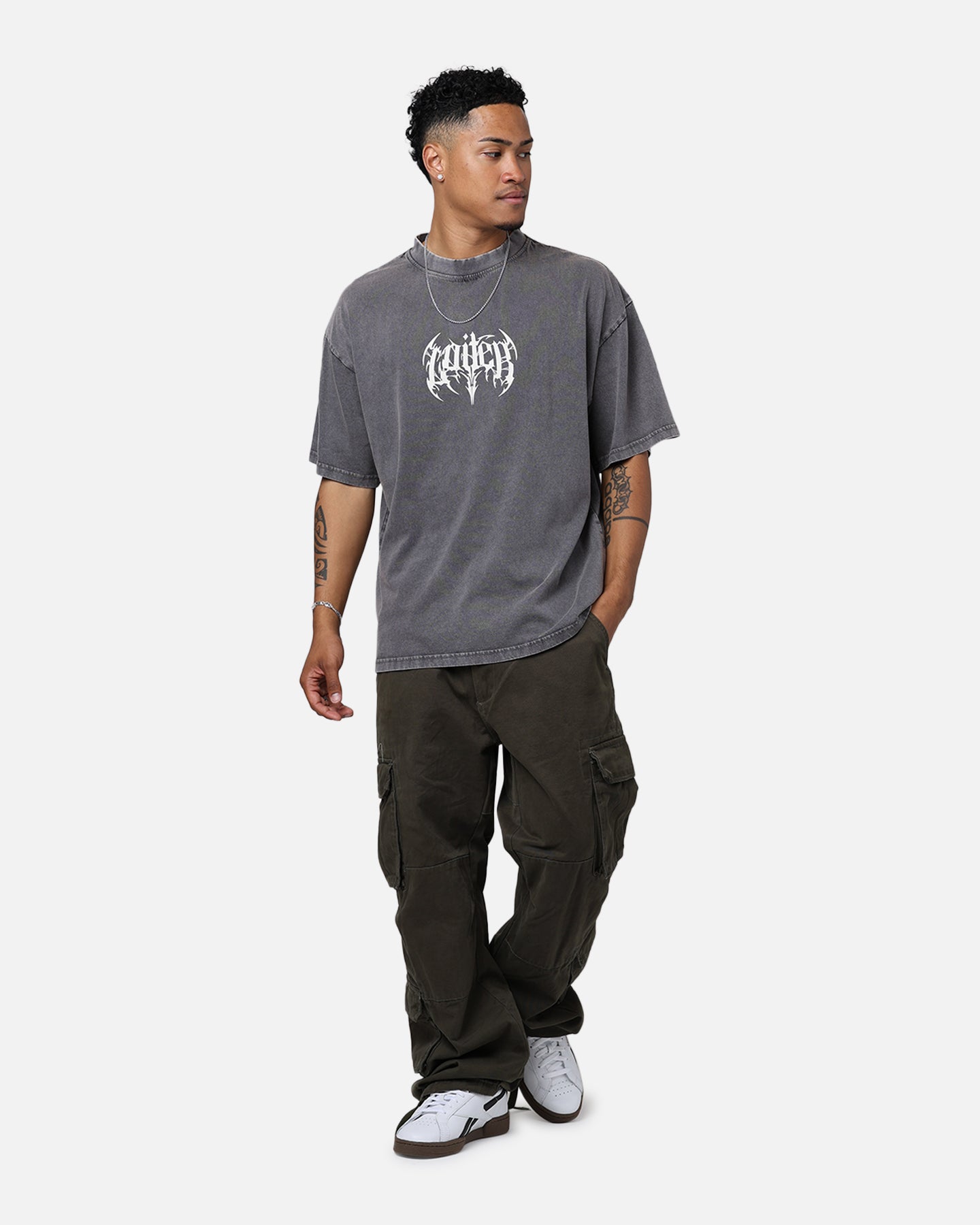 Loiter Metal T-Shirt Charcoal