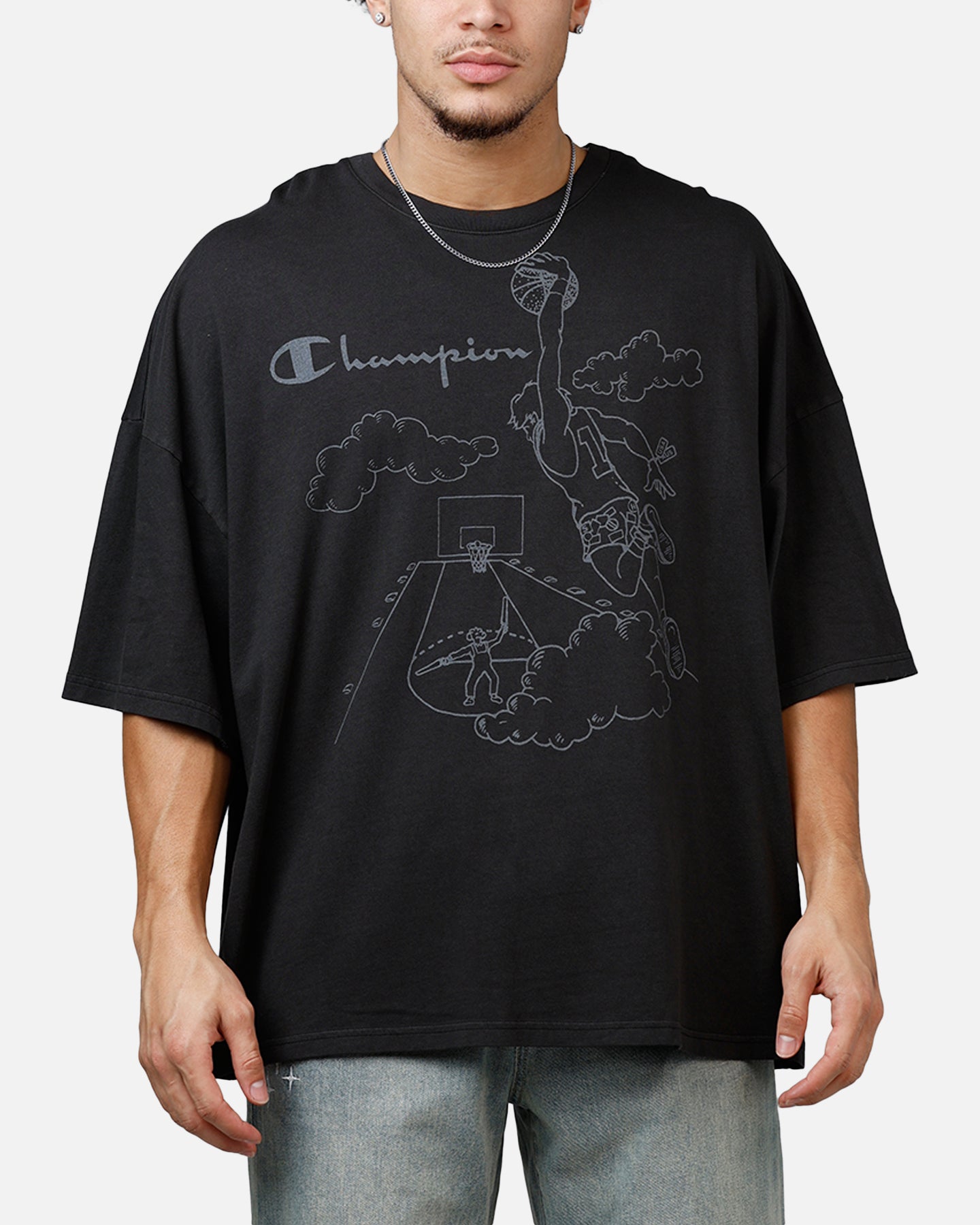 Champion Basketball T-Shirt Black