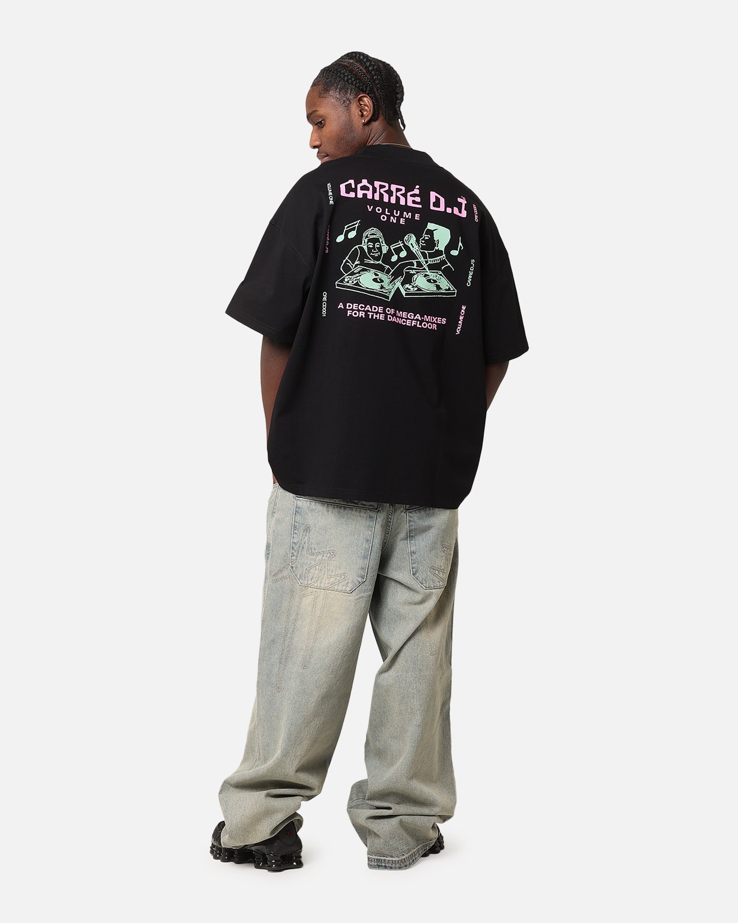 Carre Carr√© DJ's T-Shirt Black