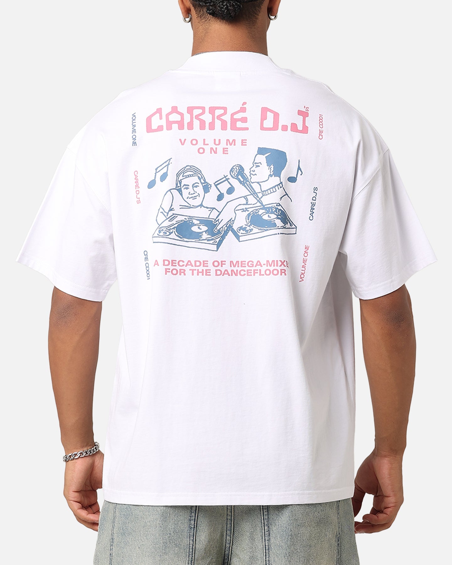 Carre Carr√© DJ's T-Shirt White