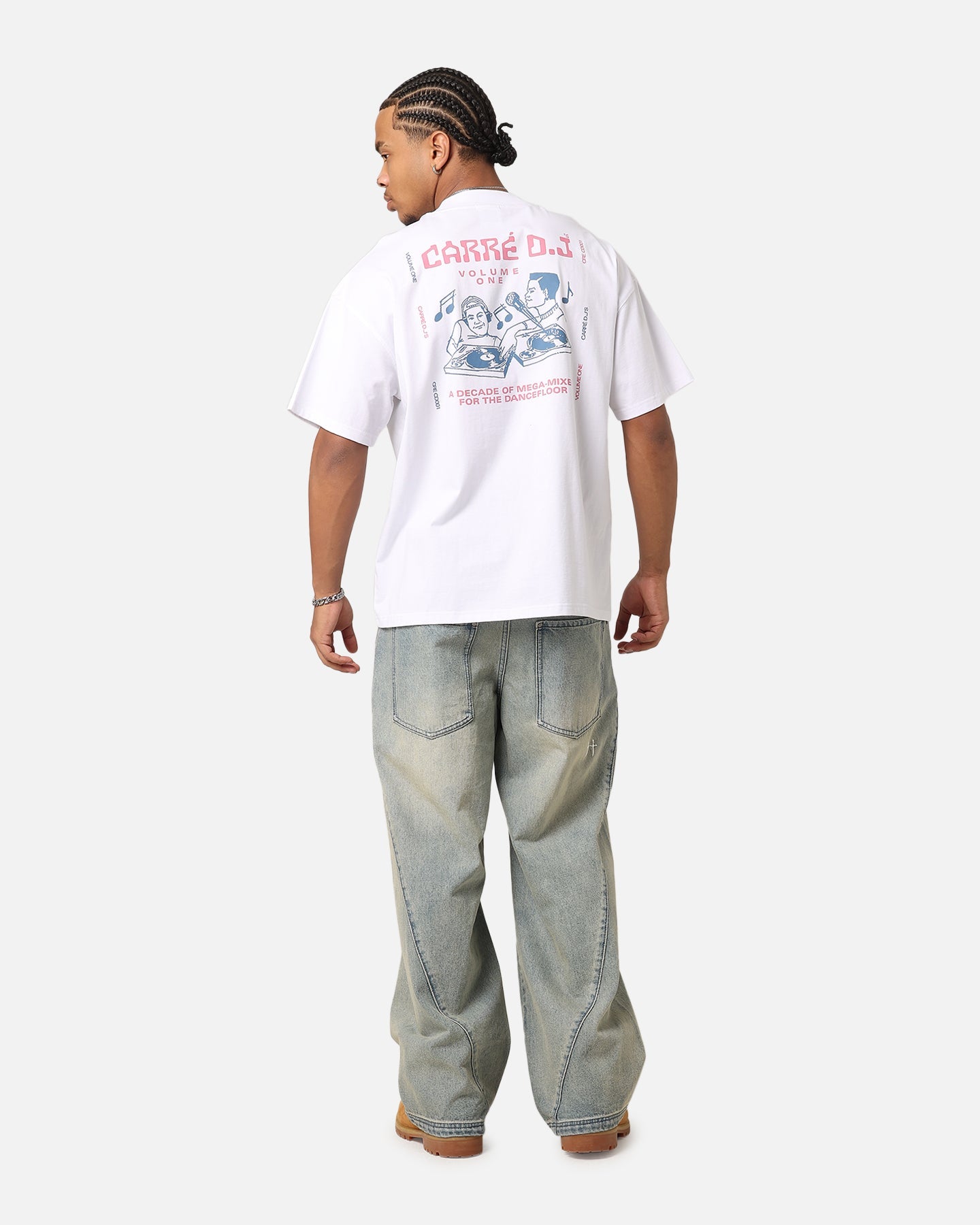 Carre Carr√© DJ's T-Shirt White