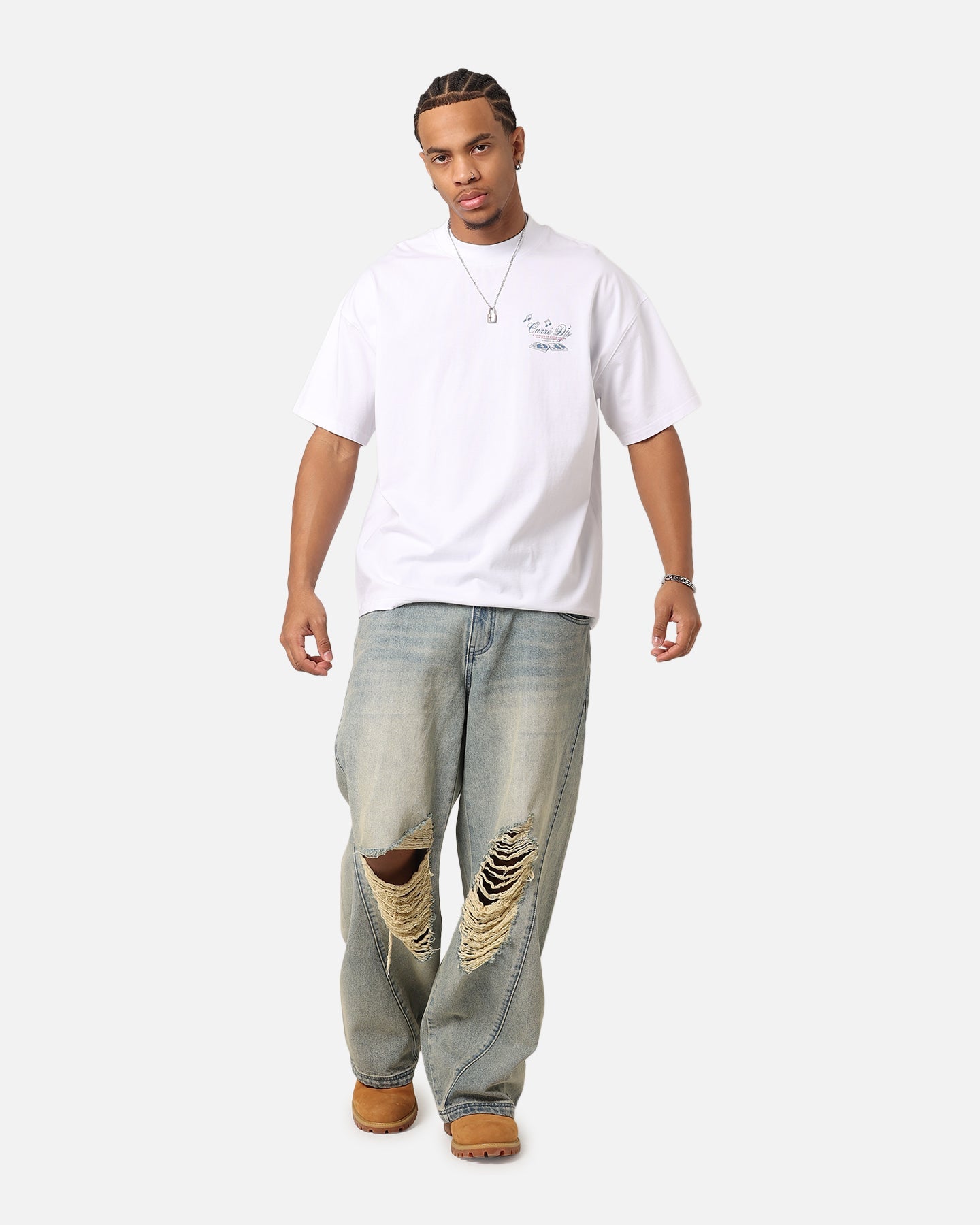 Carre Carr√© DJ's T-Shirt White