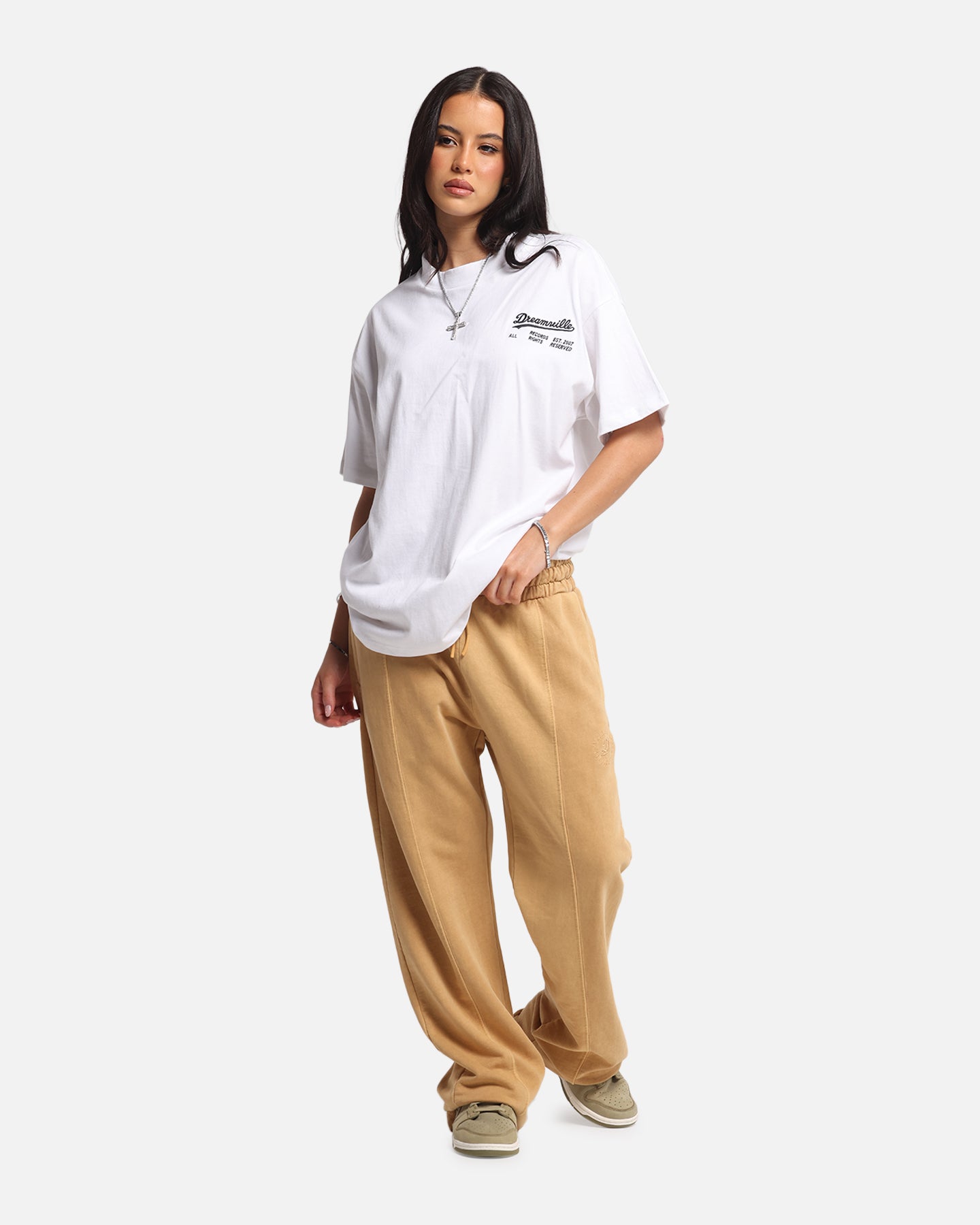 Dreamville Records T-Shirt White Style001