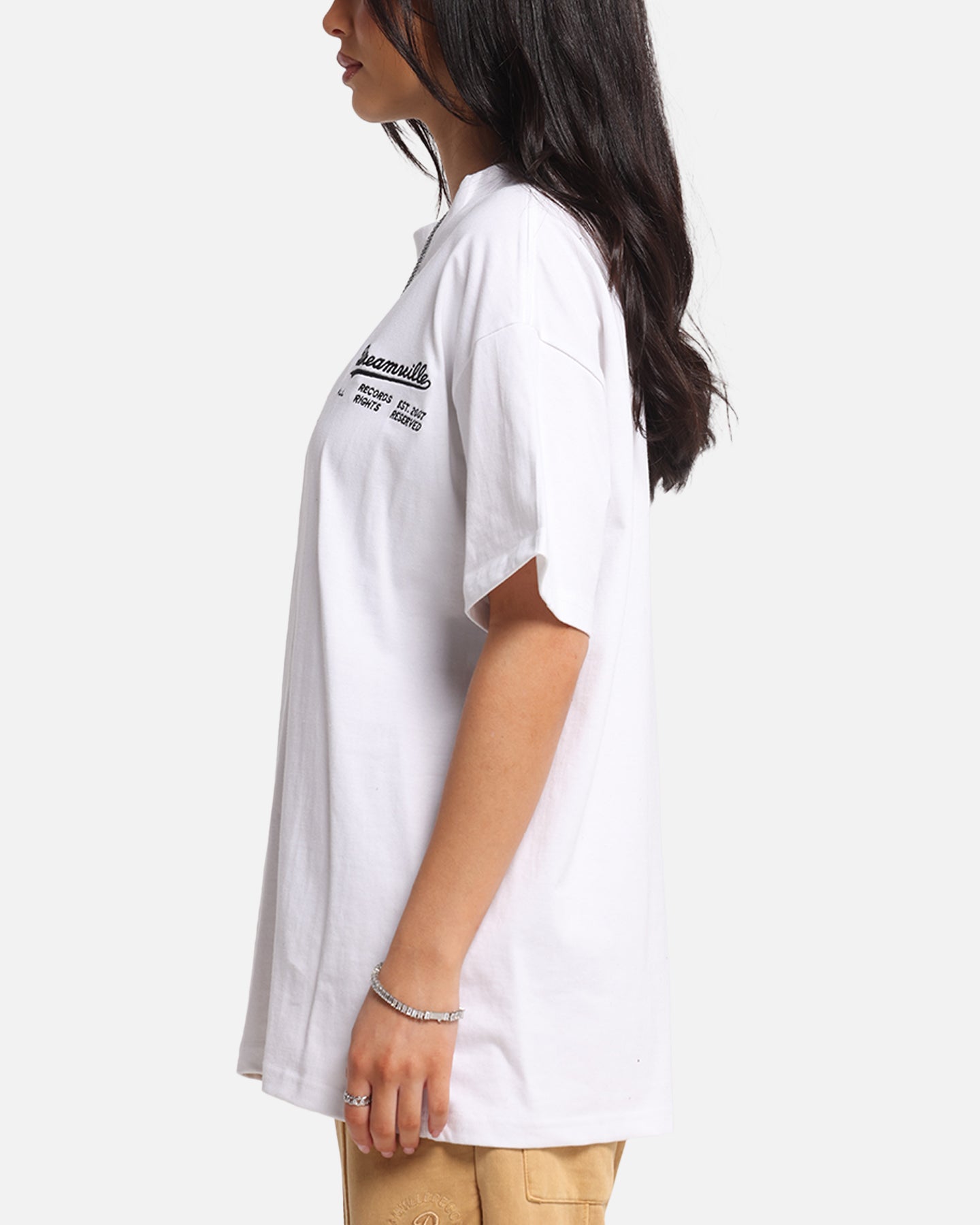 Dreamville Records T-Shirt White Style001