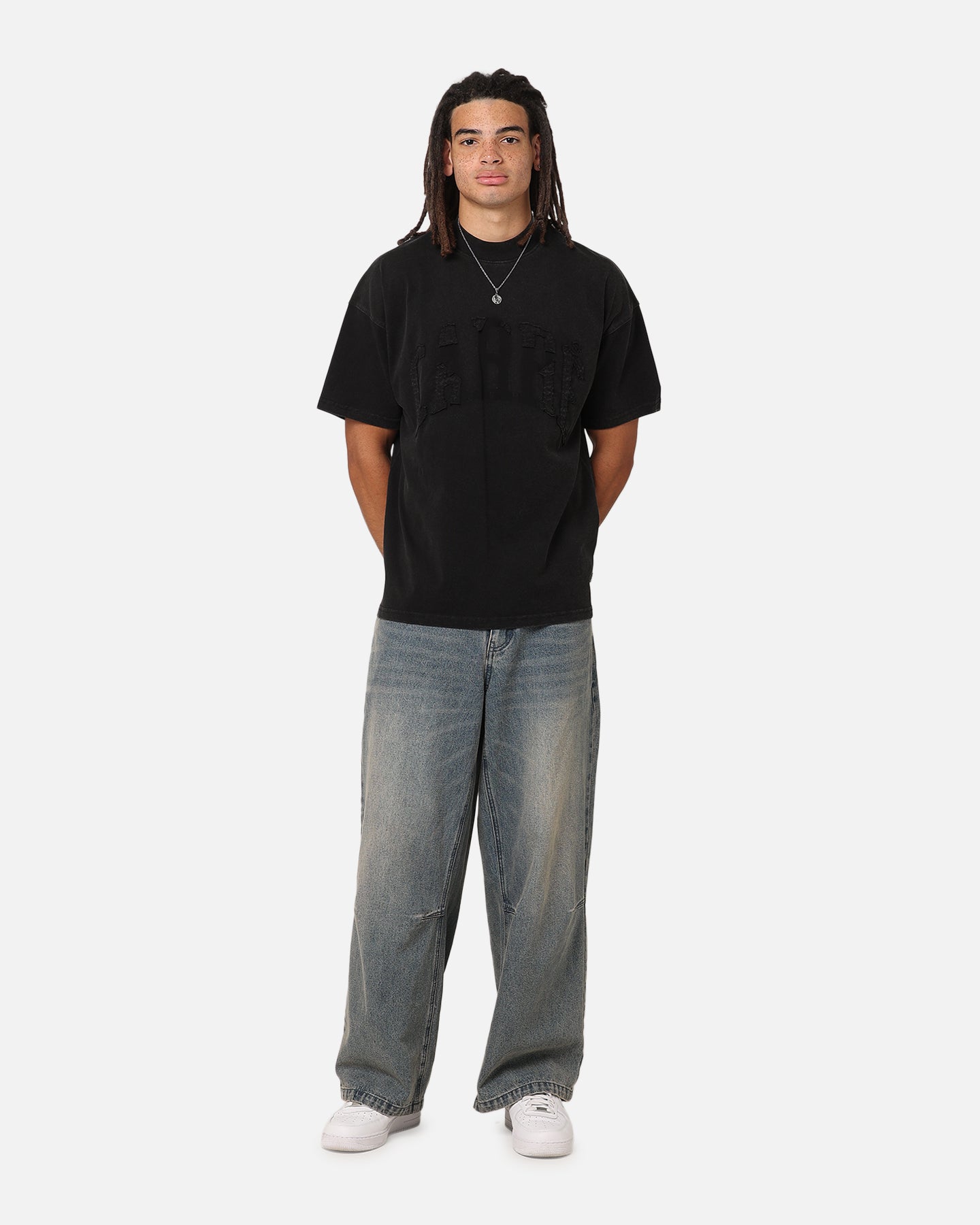 Carre Con-Star Oversized T-Shirt Washed Black