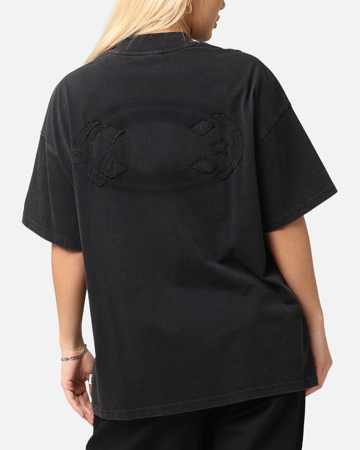 Carre Con-Star Oversized T-Shirt Washed Black Style001