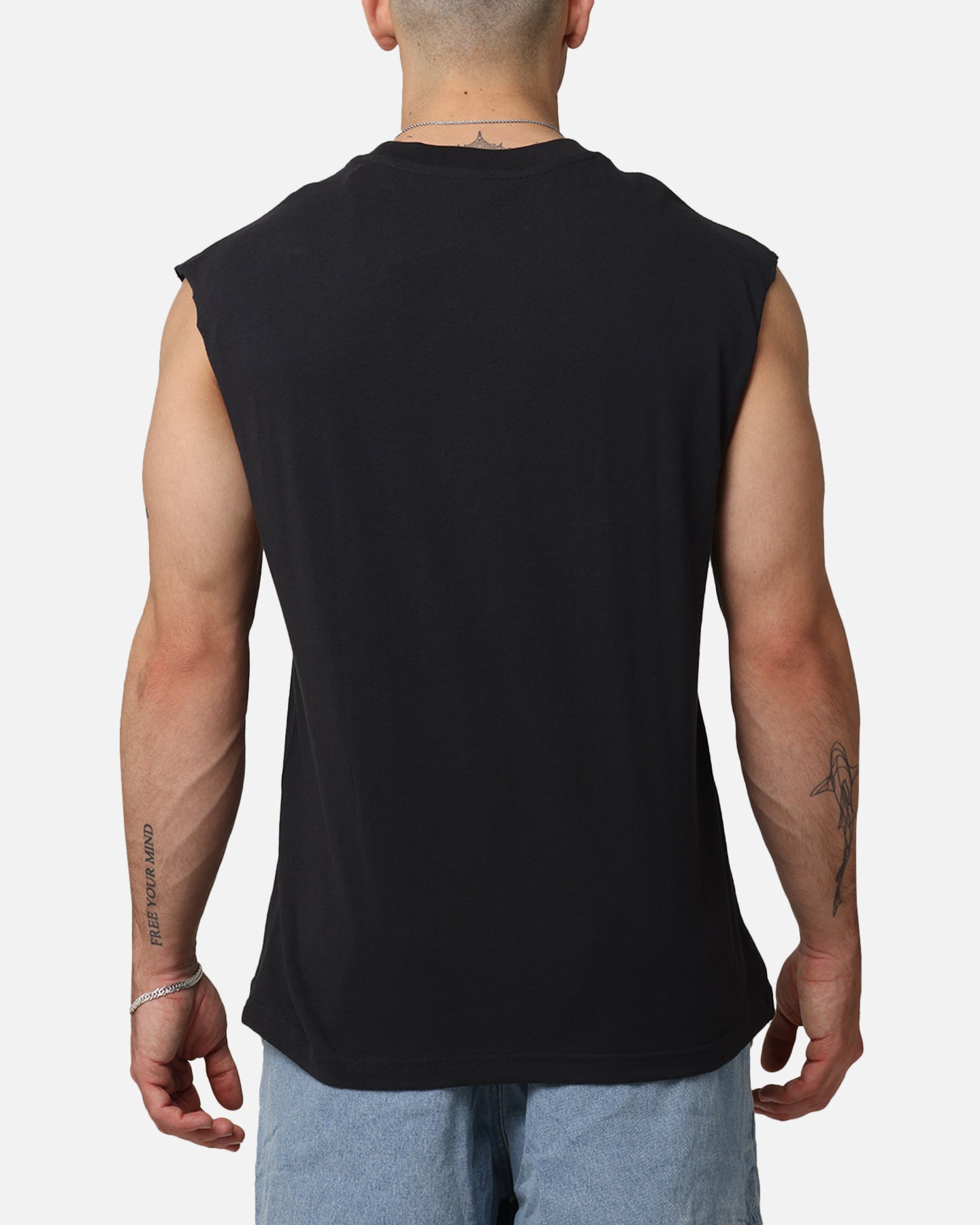 Mitchell & Ness Miami Heat Cruising Muscle T-Shirt Faded Black