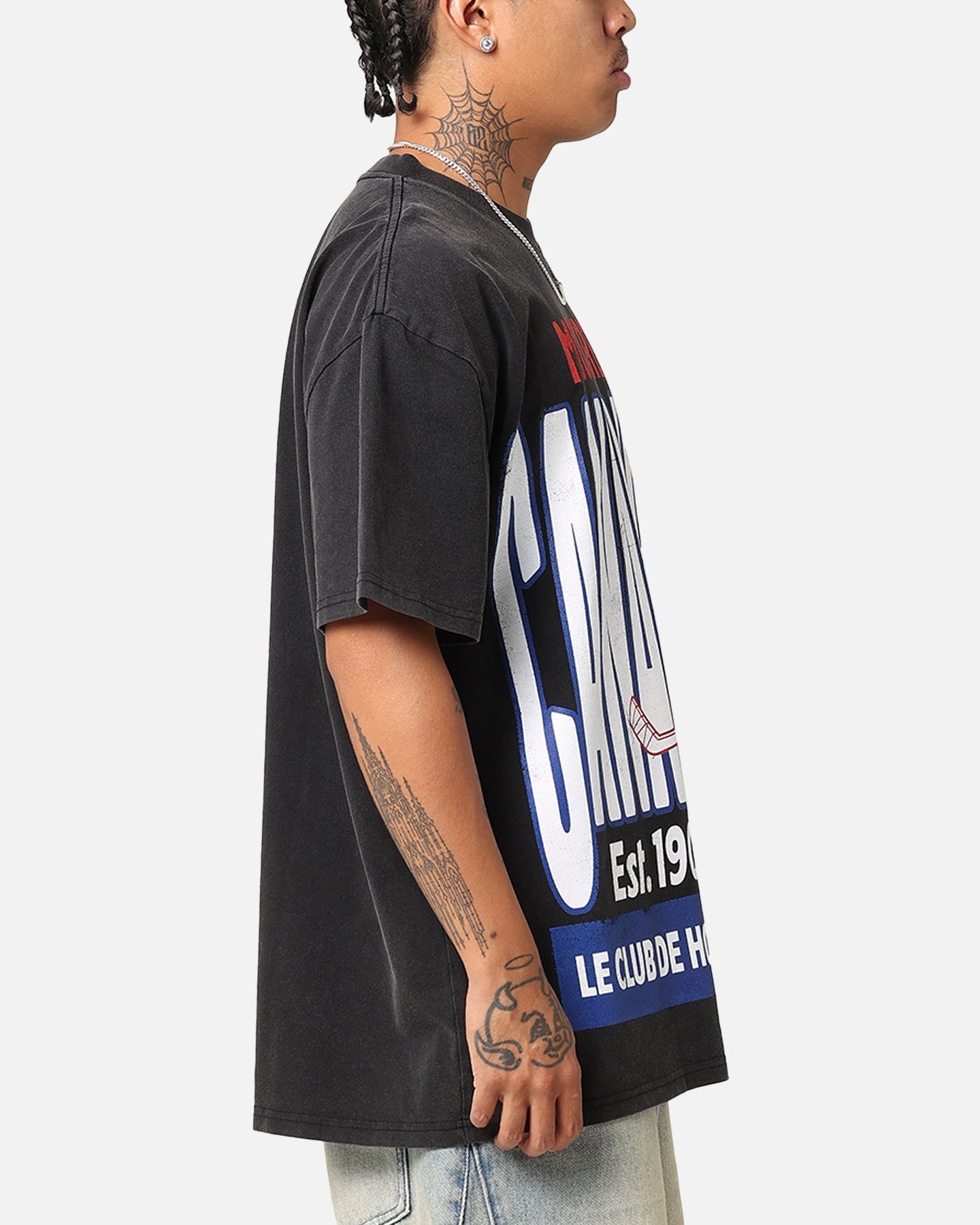 Culture Kings Montreal Canadiens Heavy T-Shirt Vintage Black