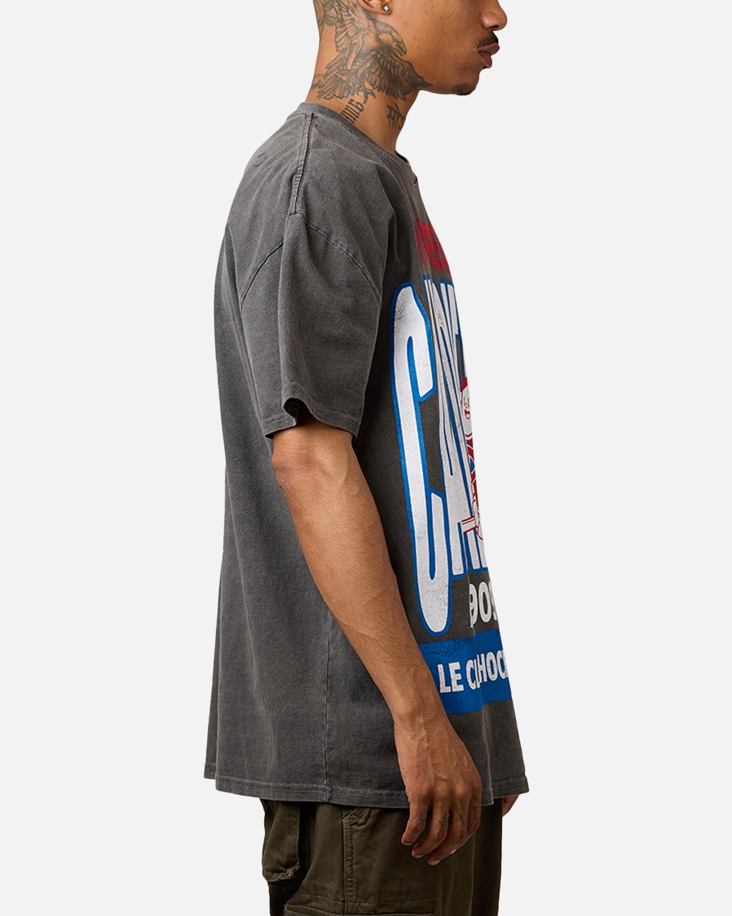 Culture Kings Montreal Canadiens Heavyweight T-Shirt Black Wash