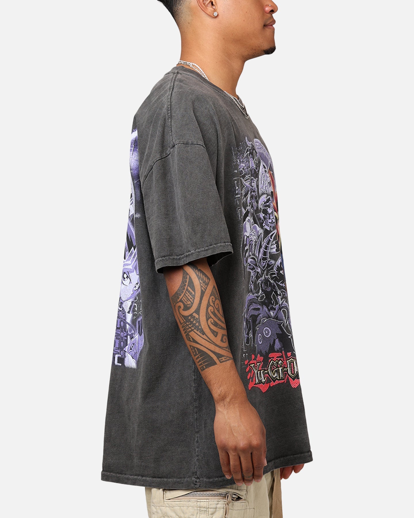 Goat Crew X Yu-Gi-Oh! Yami Yugi Heavyweight T-Shirt Black Wash