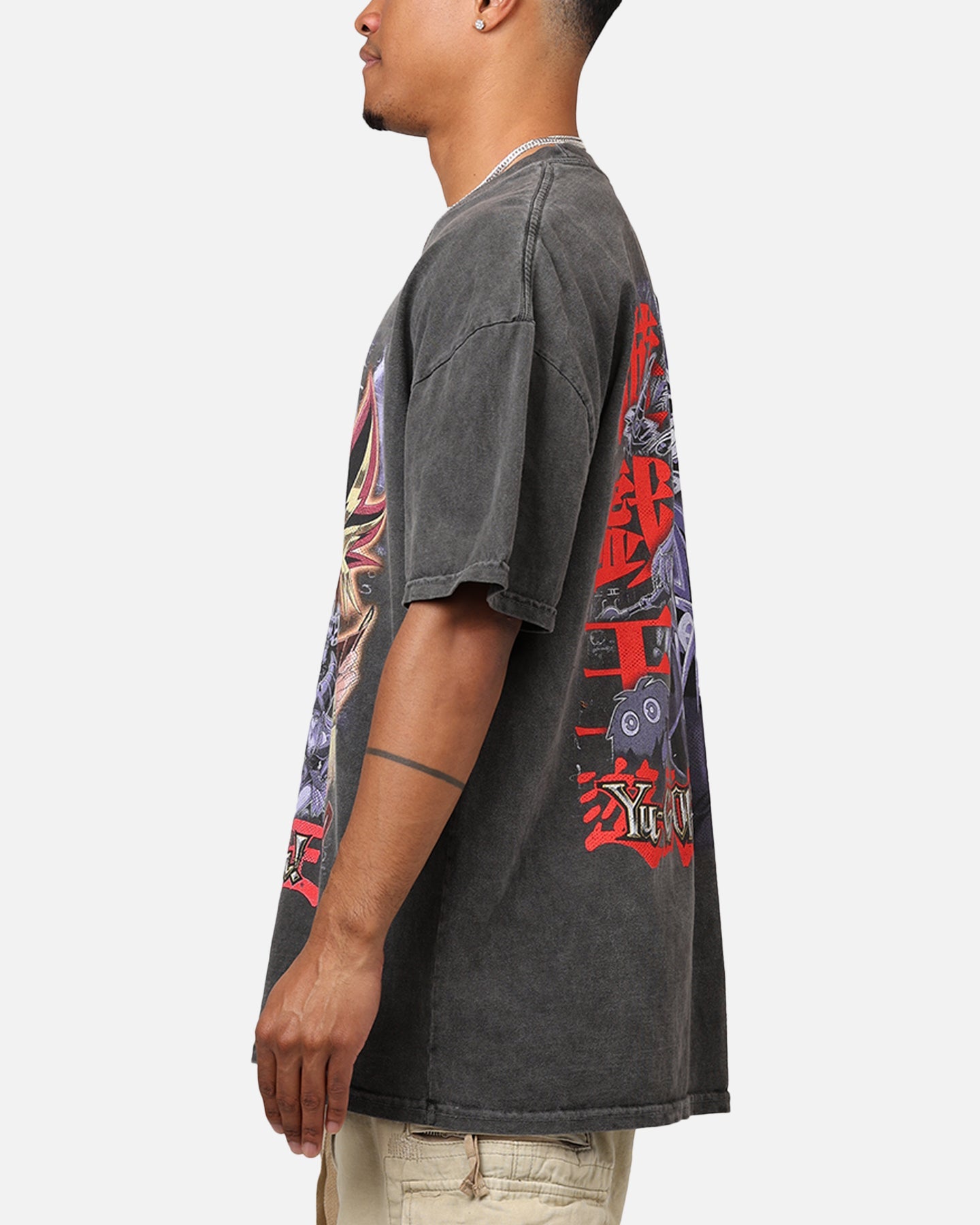 Goat Crew X Yu-Gi-Oh! Yami Yugi Heavyweight T-Shirt Black Wash