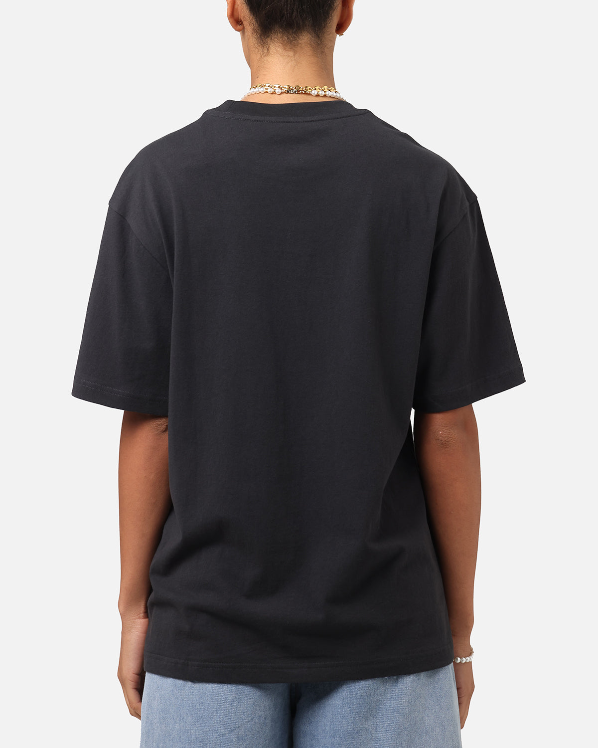 Mitchell & Ness Essendon Bombers Mascot Character T-Shirt Faded Black Style001
