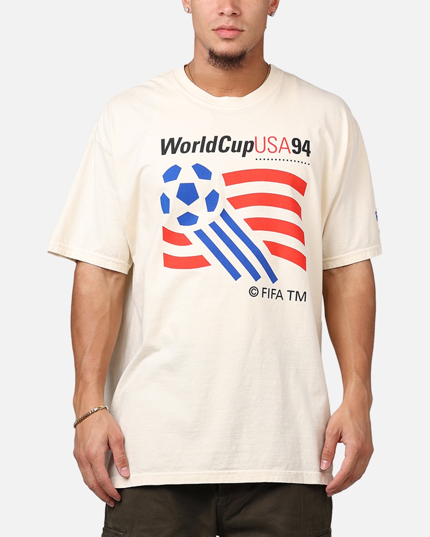 Fifa FIFA 1994 Flags T-Shirt Ivory