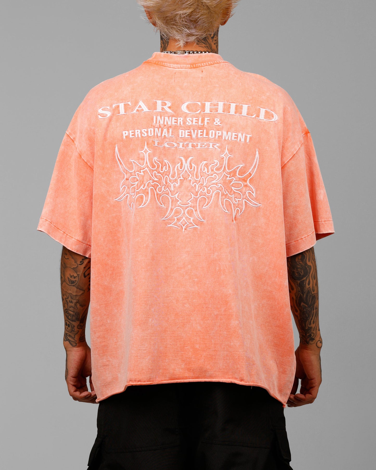 Loiter Star Child Pocket T-Shirt Sunset