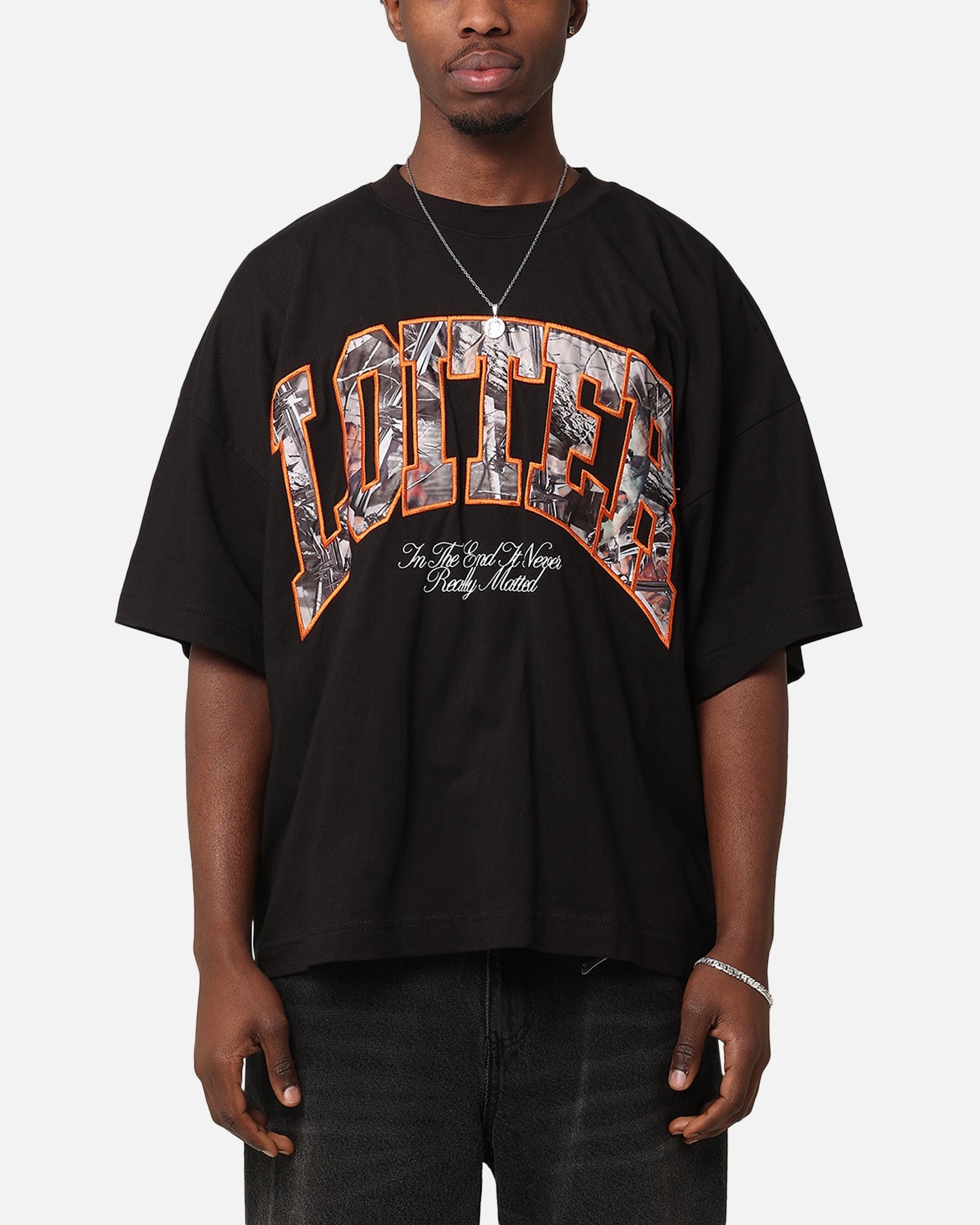 Loiter Hunter T-Shirt Black