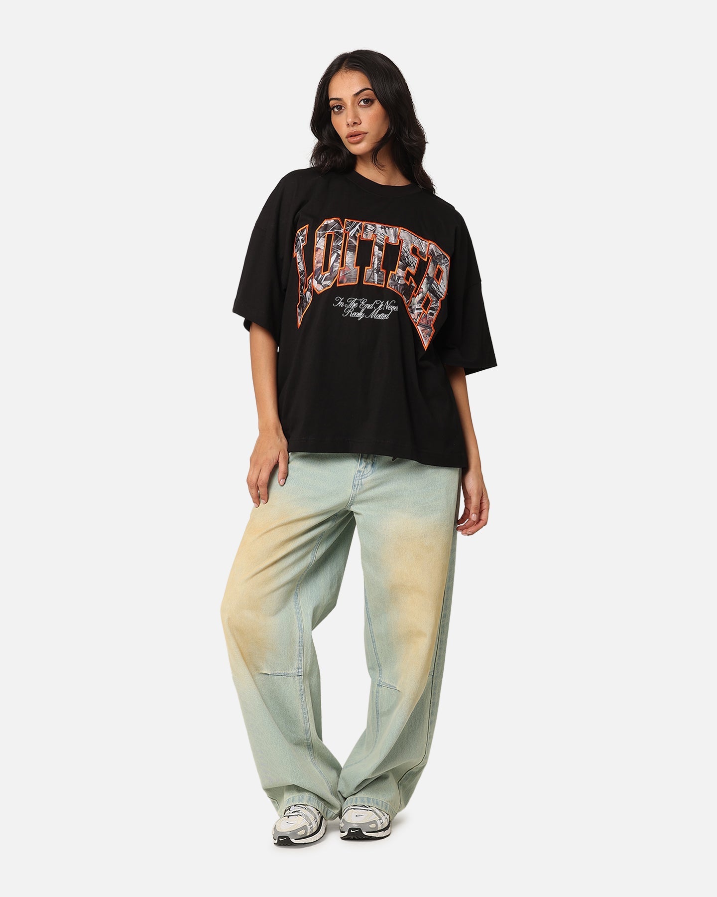 Loiter Hunter T-Shirt Black Style001