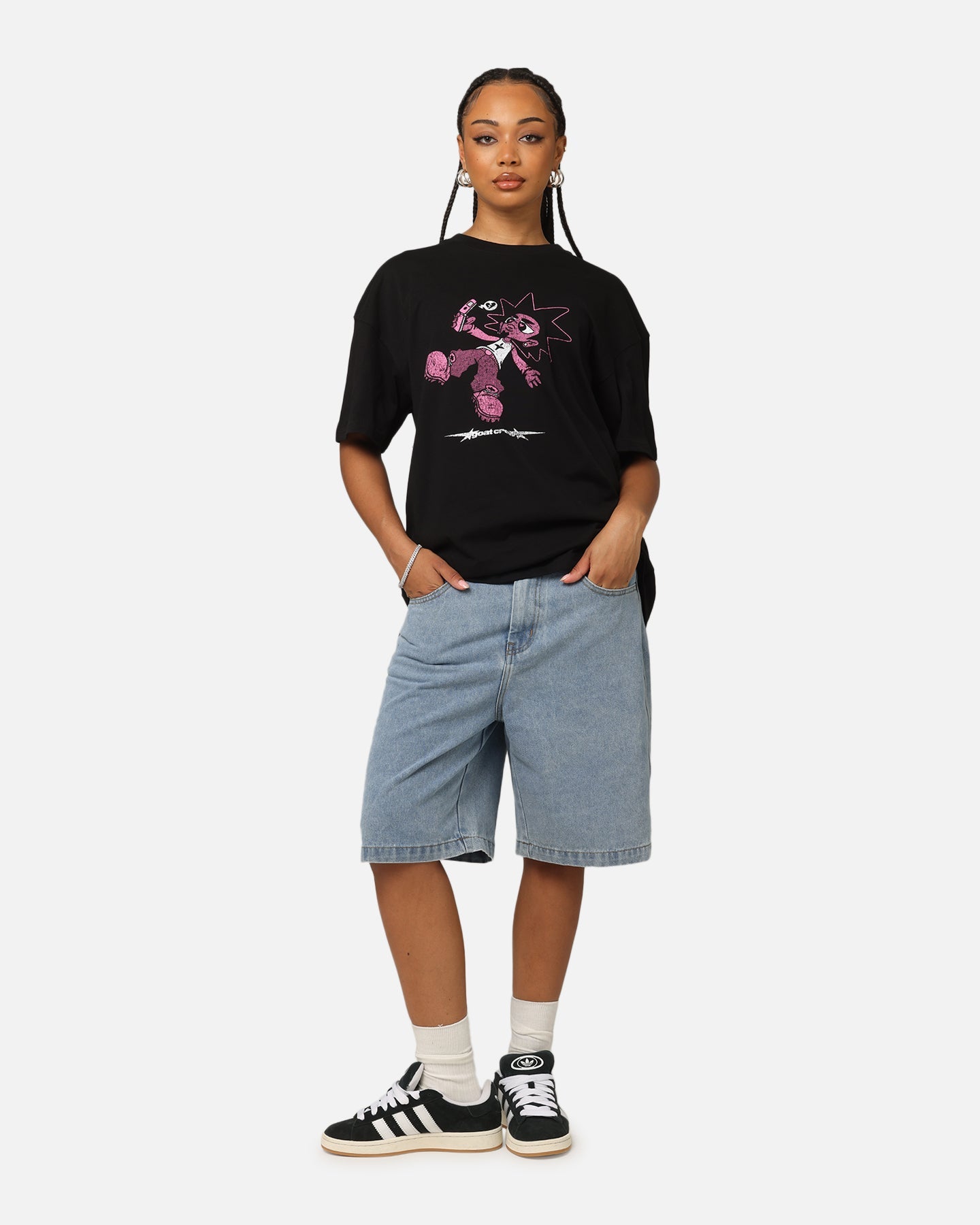 Goat Crew Love Kills T-Shirt Black Style001