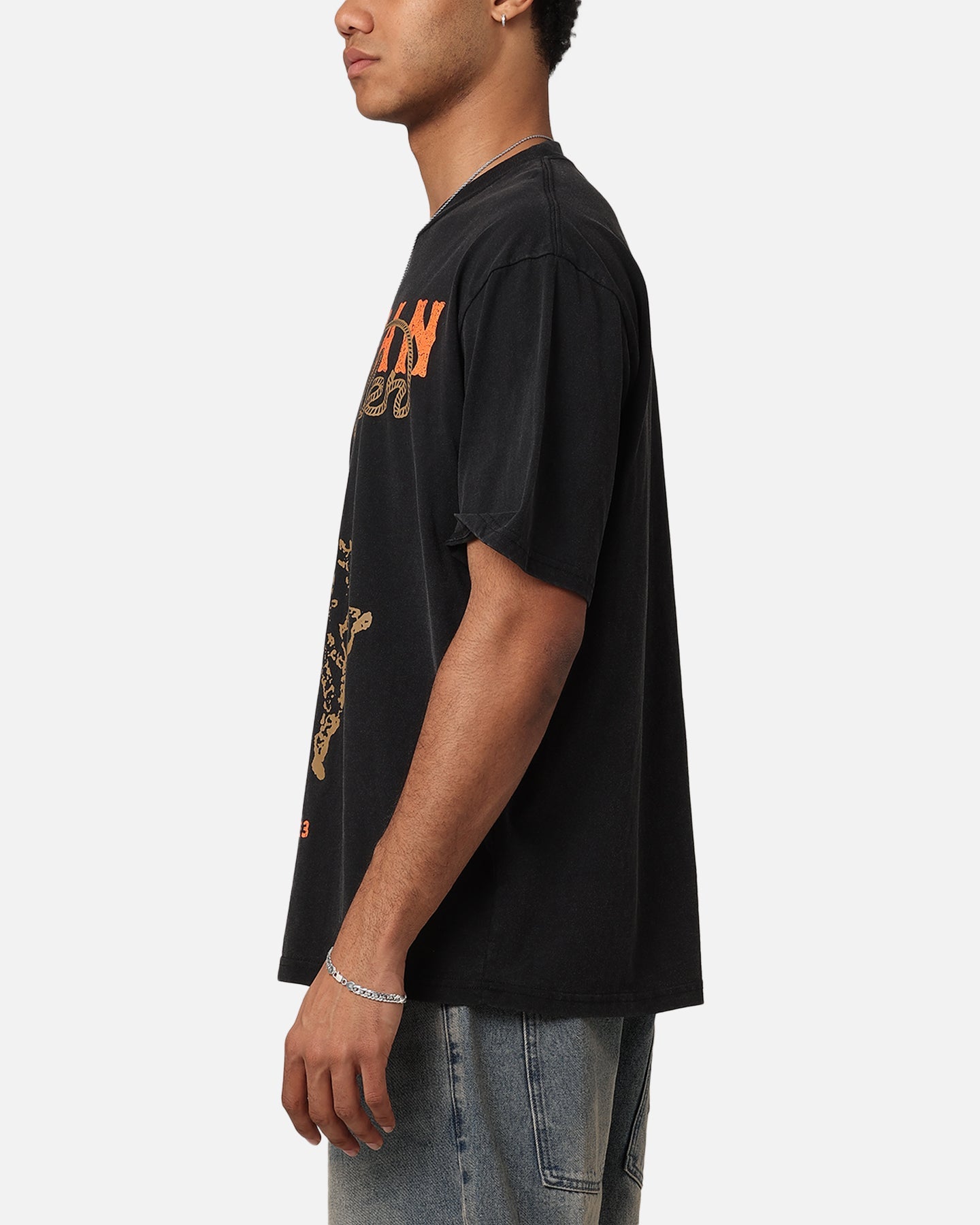 Morgan Wallen Cowboy T-Shirt Washed Black