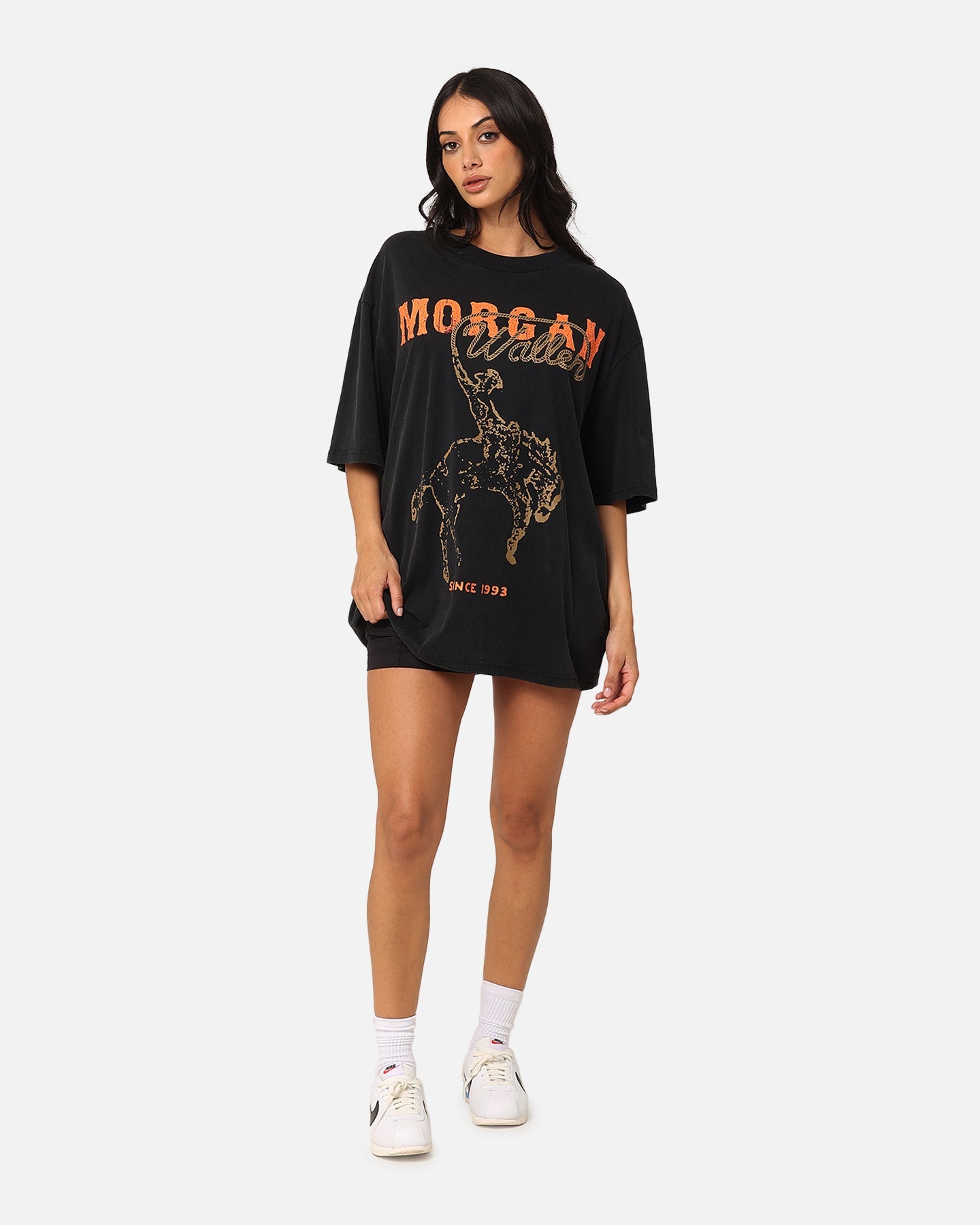 Morgan Wallen Cowboy T-Shirt Washed Black Style001