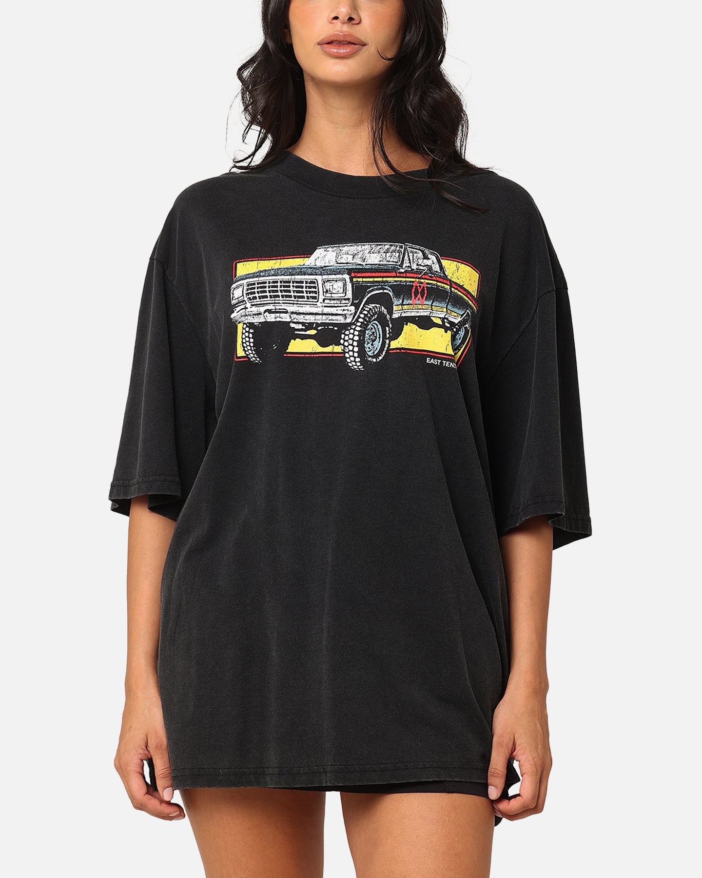 Morgan Wallen Truck T-Shirt Washed Black Style001