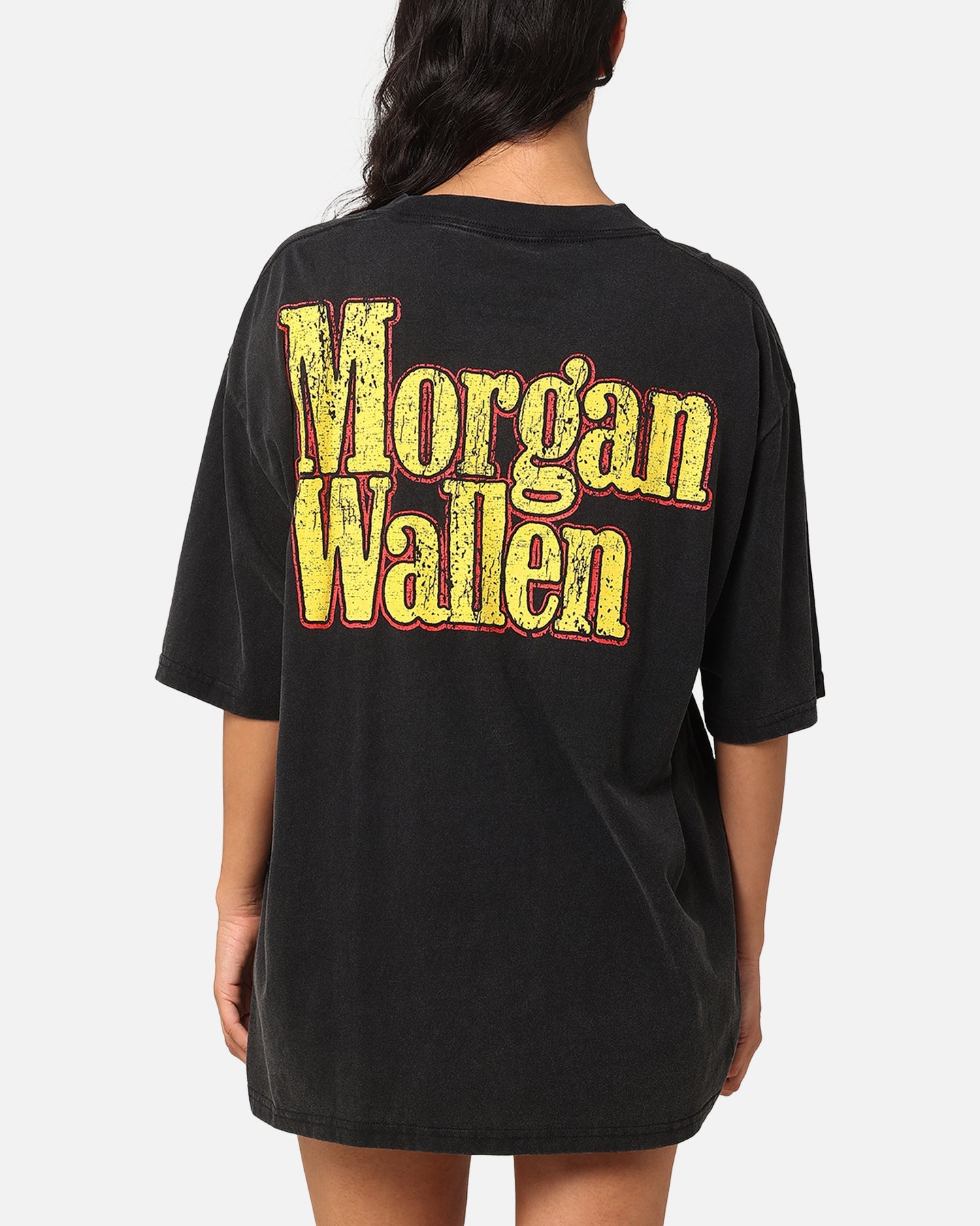 Morgan Wallen Truck T-Shirt Washed Black Style001