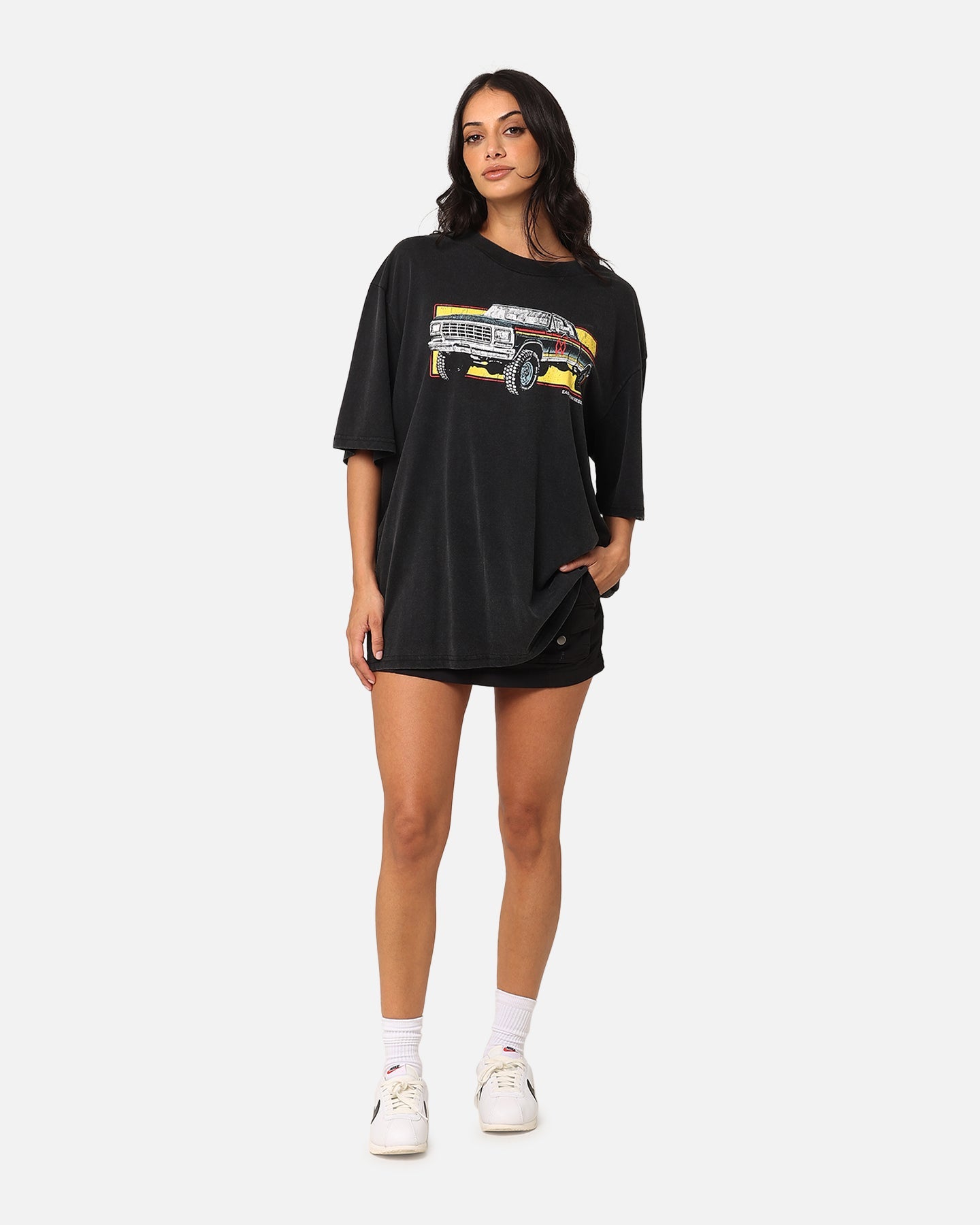 Morgan Wallen Truck T-Shirt Washed Black Style001