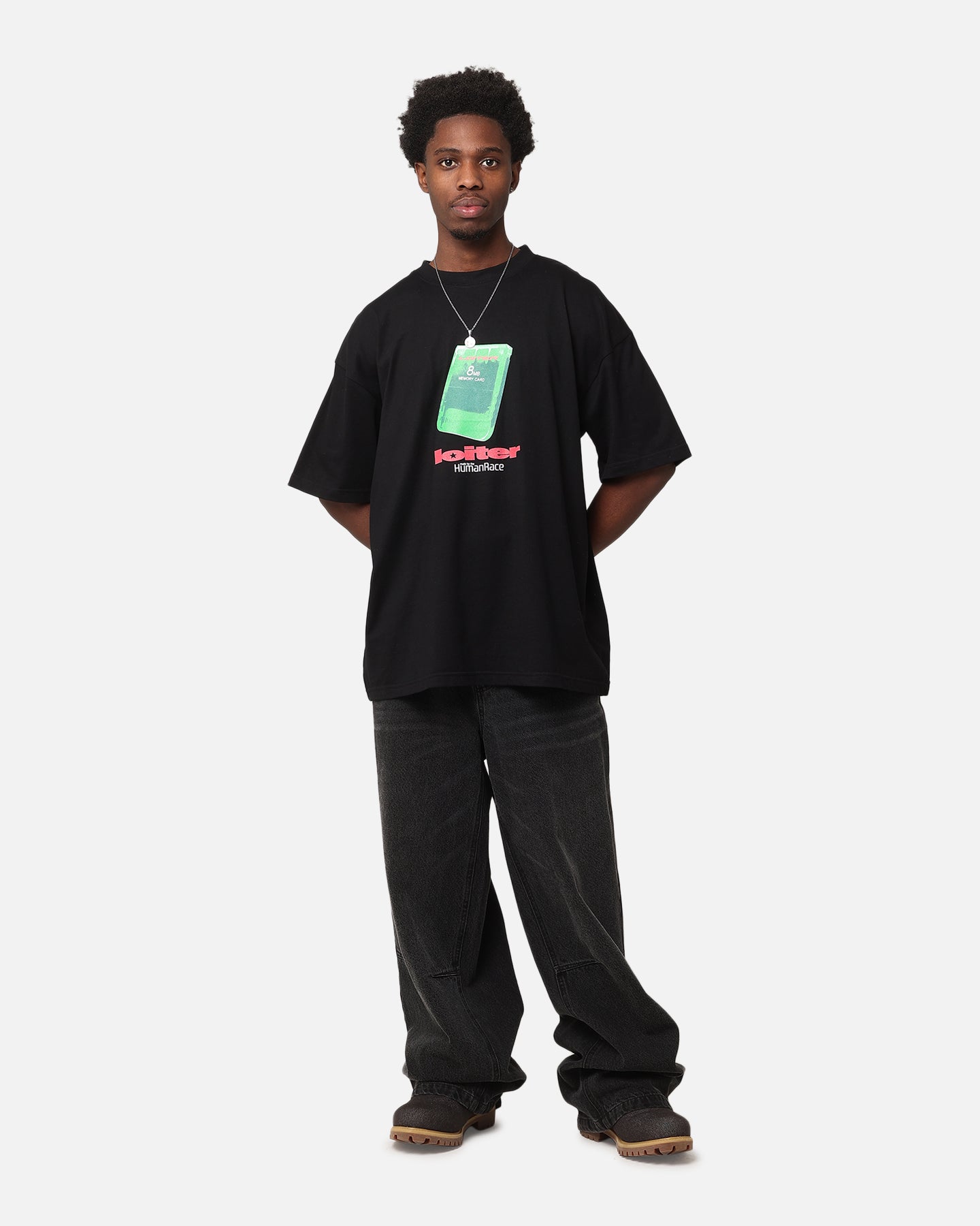 Loiter Core Memory T-Shirt Black