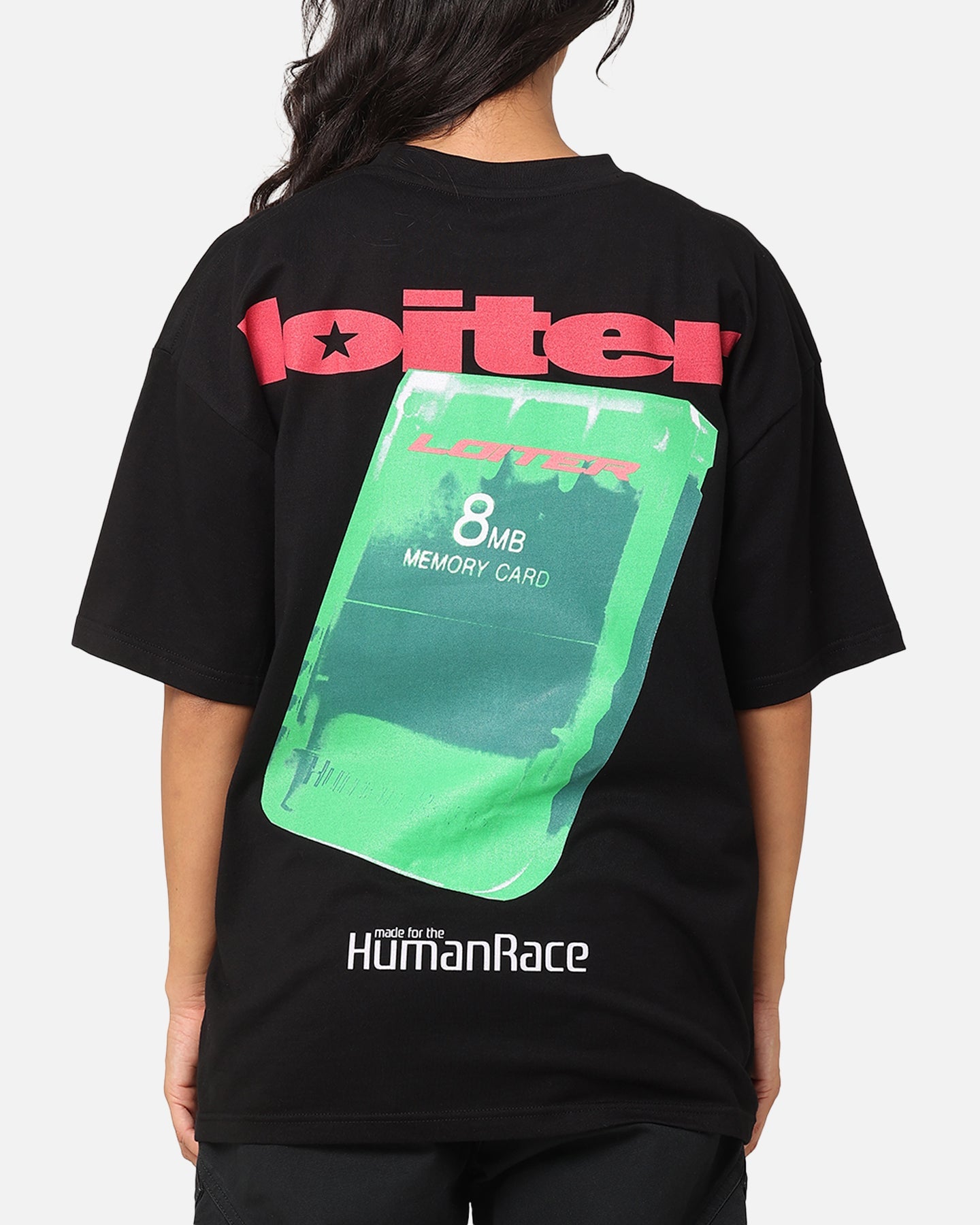 Loiter Core Memory T-Shirt Black Style001