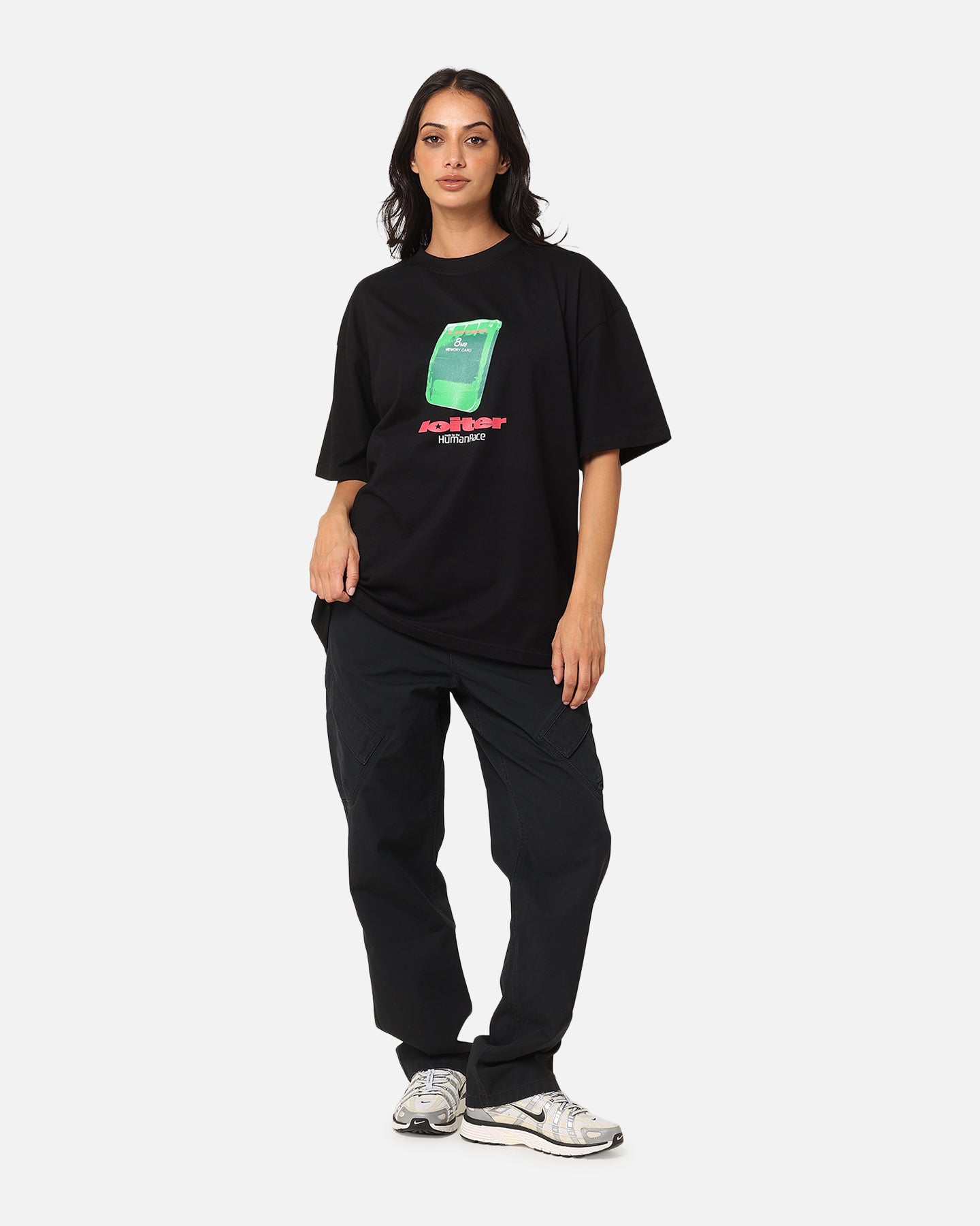 Loiter Core Memory T-Shirt Black Style001