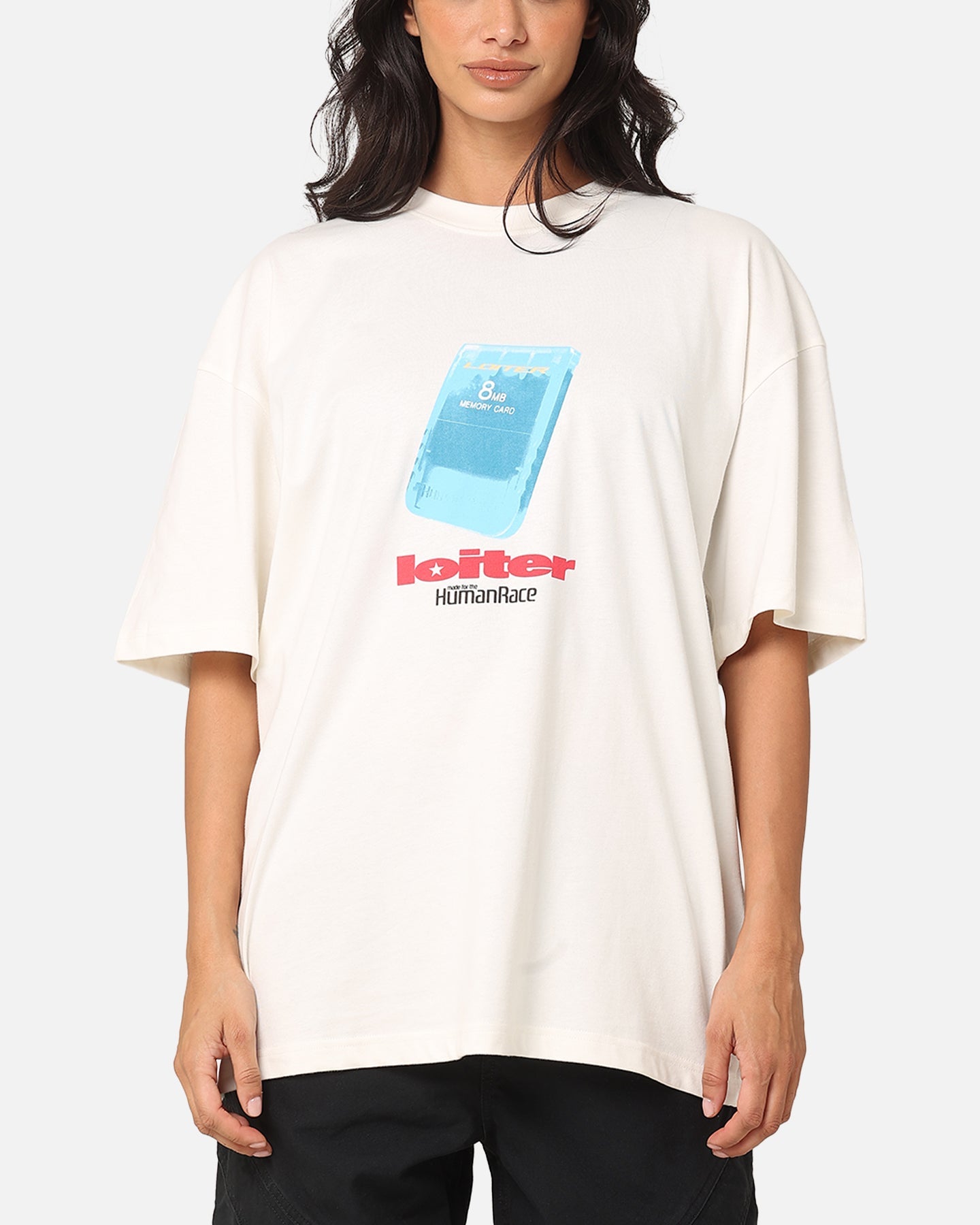 Loiter Core Memory T-Shirt Off White Style001