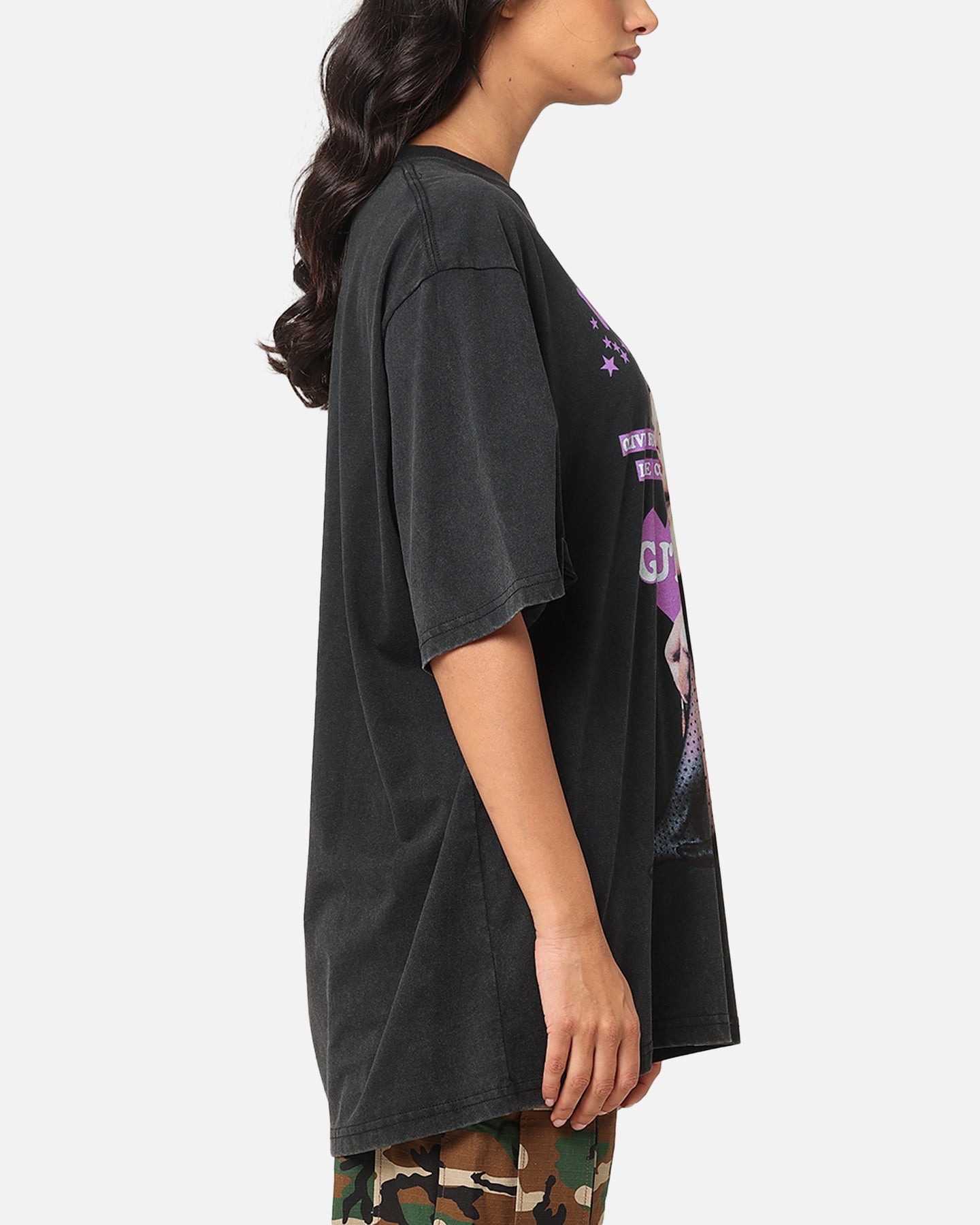 Bravado Olivia Rodrigo Guts T-Shirt Washed Black Style001