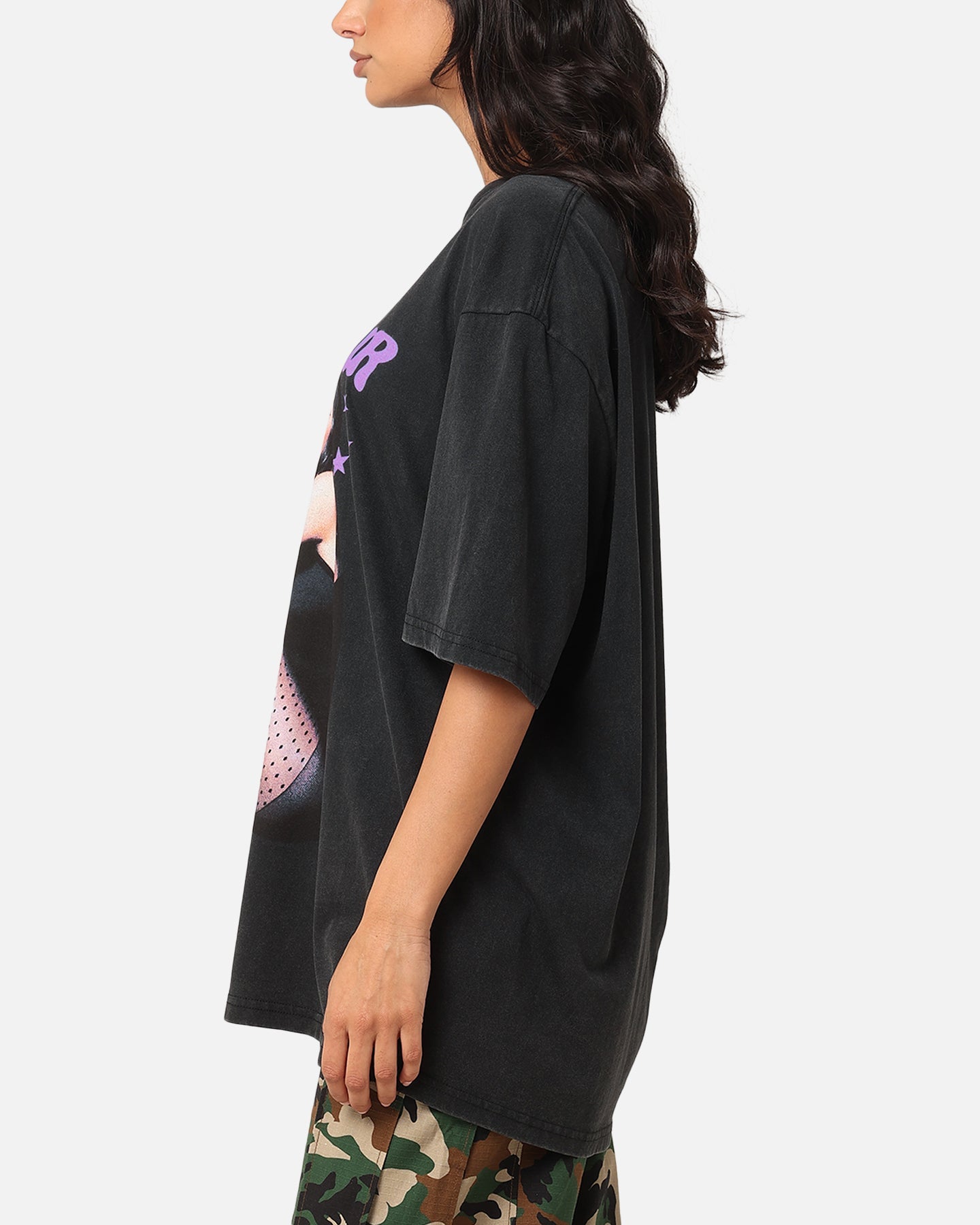 Bravado Olivia Rodrigo Guts T-Shirt Washed Black Style001