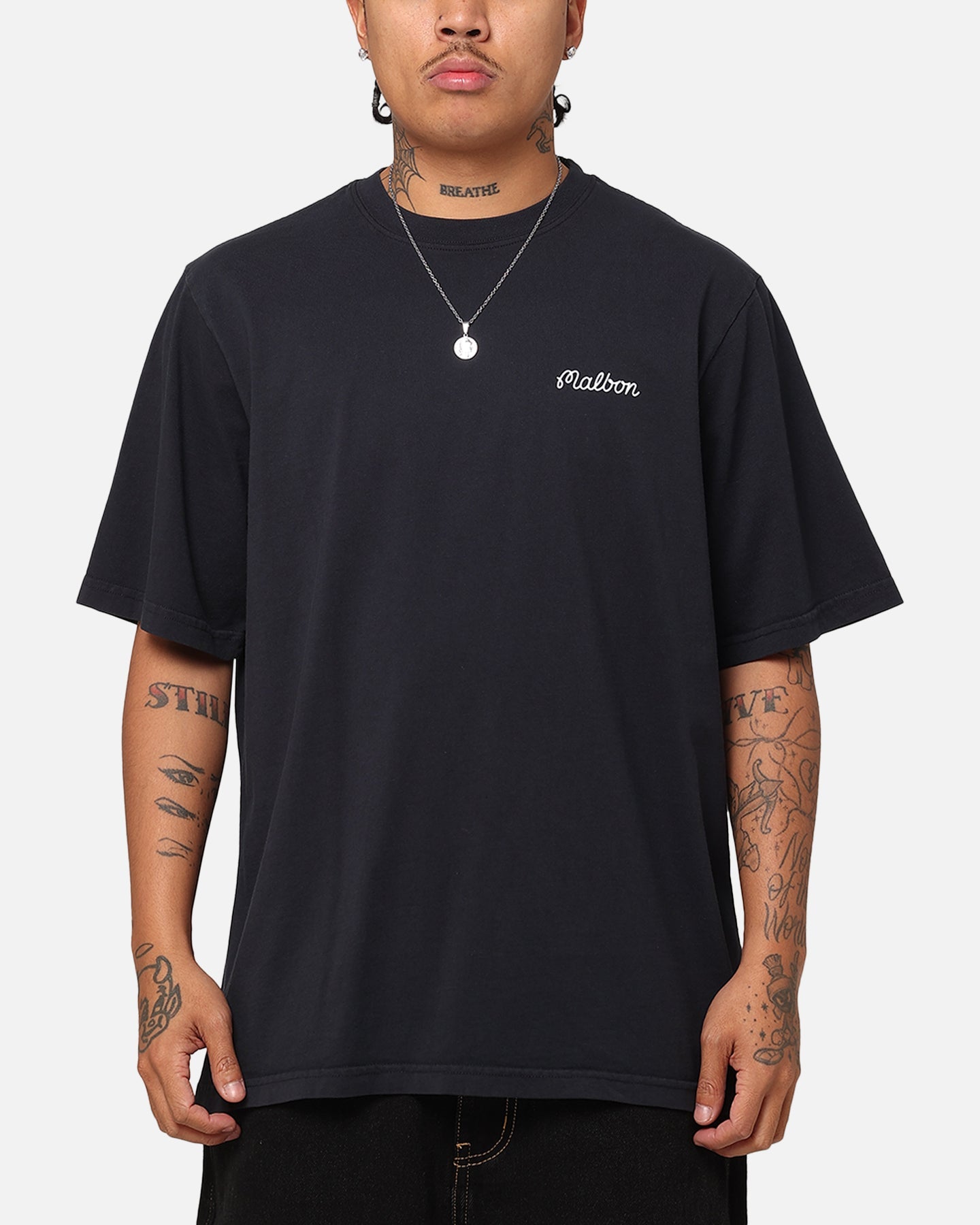 Malbon Baldwin Buckets Knockout T-Shirt Black