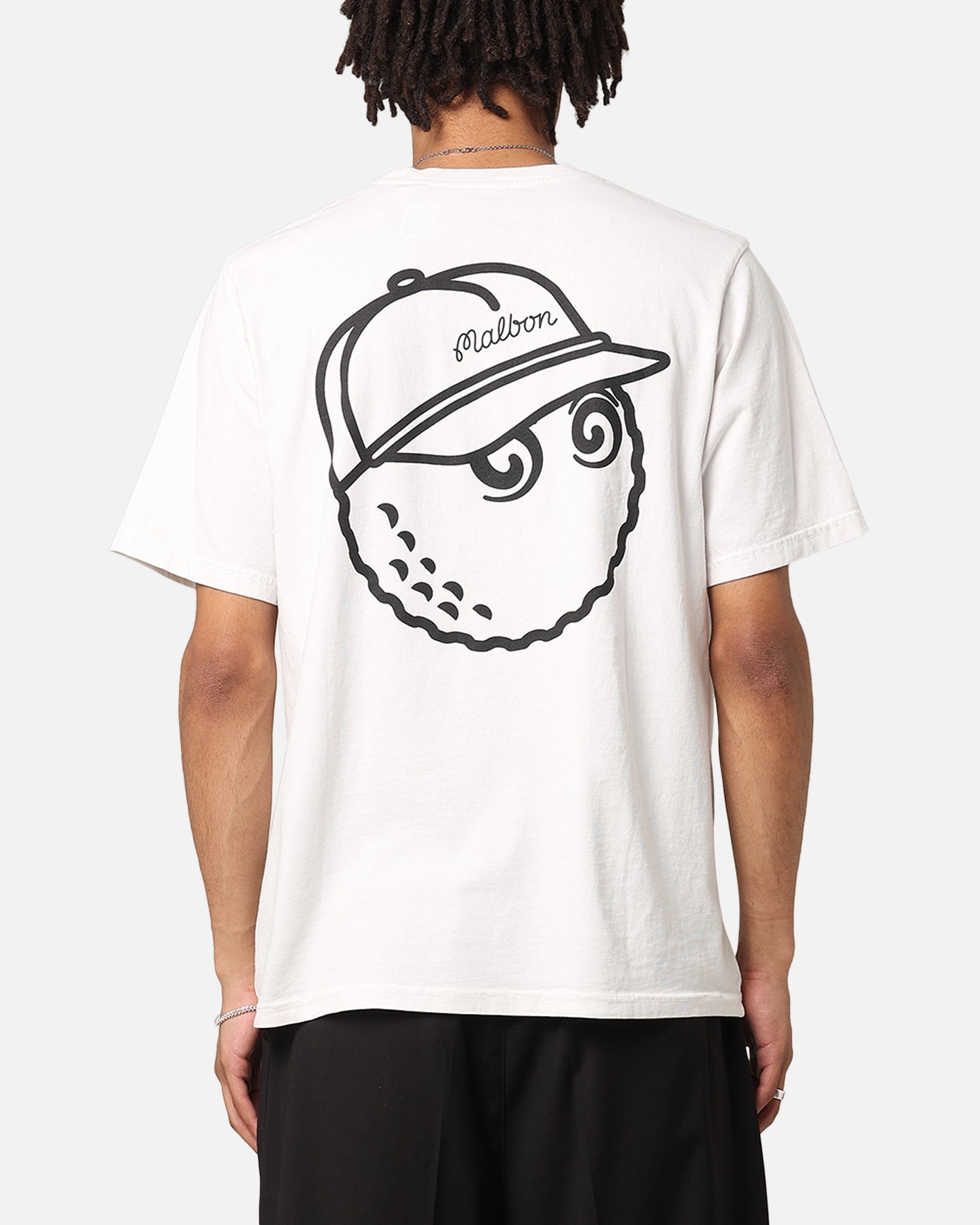 Malbon Baldwin Buckets Knockout T-Shirt White