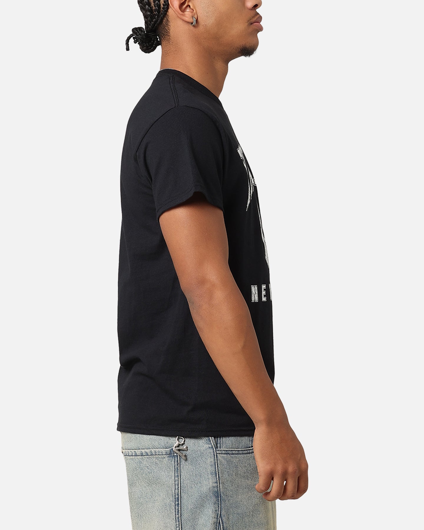 Majestic Athletic New York Yankees Blecker Team Arch T-Shirt Black