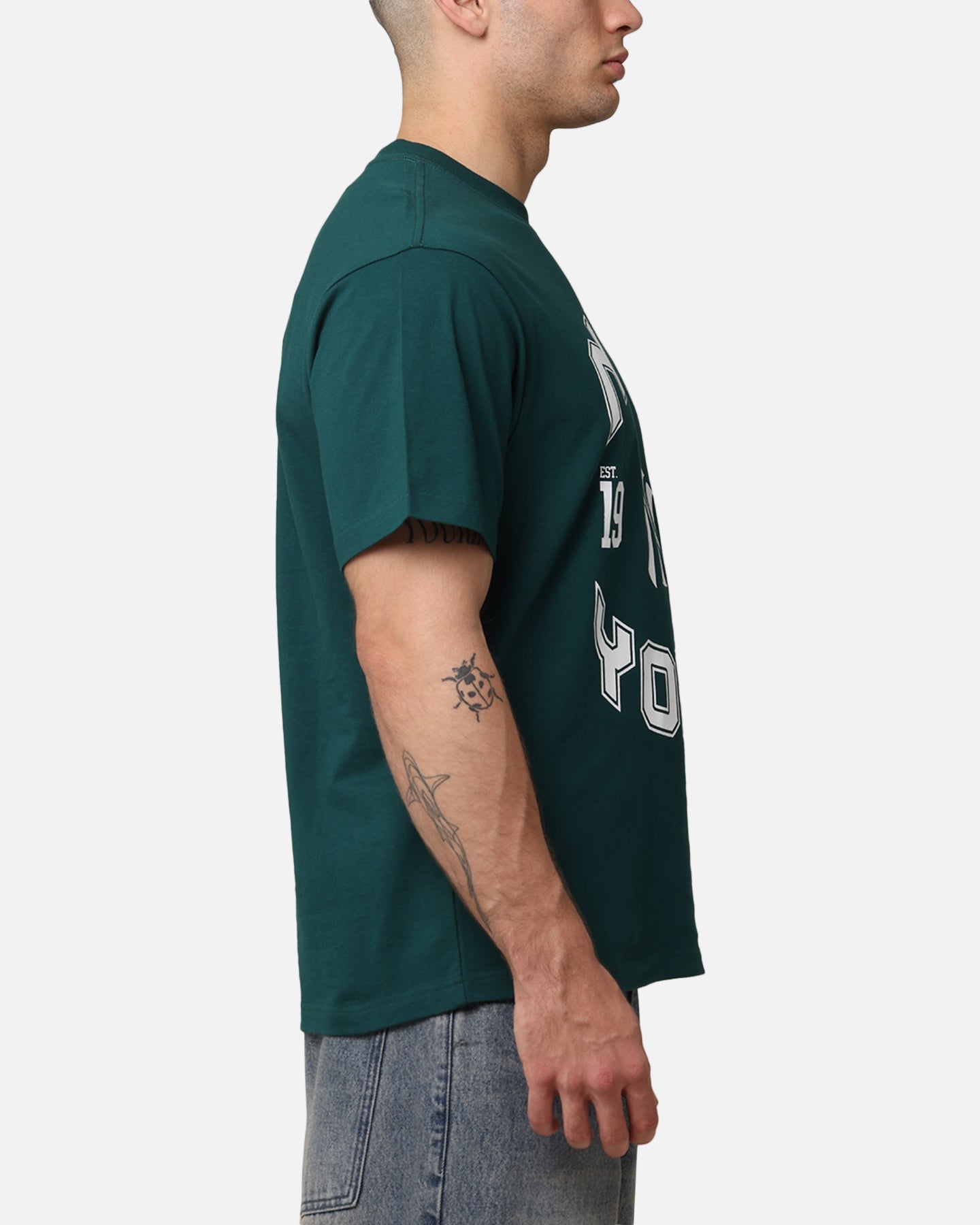 Majestic Athletic New York Yankees Doyers Crest T-Shirt Forest