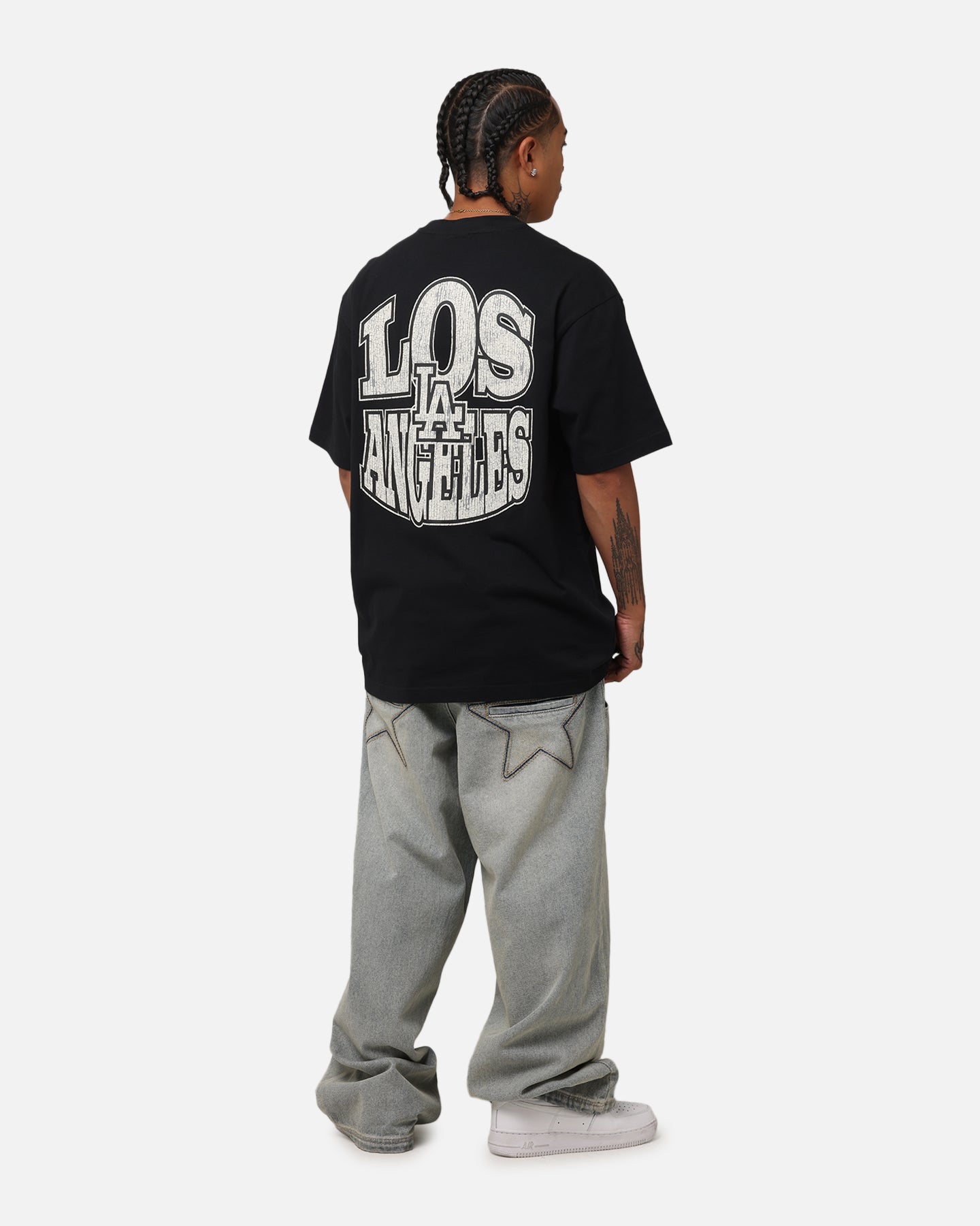 Majestic Athletic Los Angeles Dodgers Kenmare City Bulge T-Shirt Black