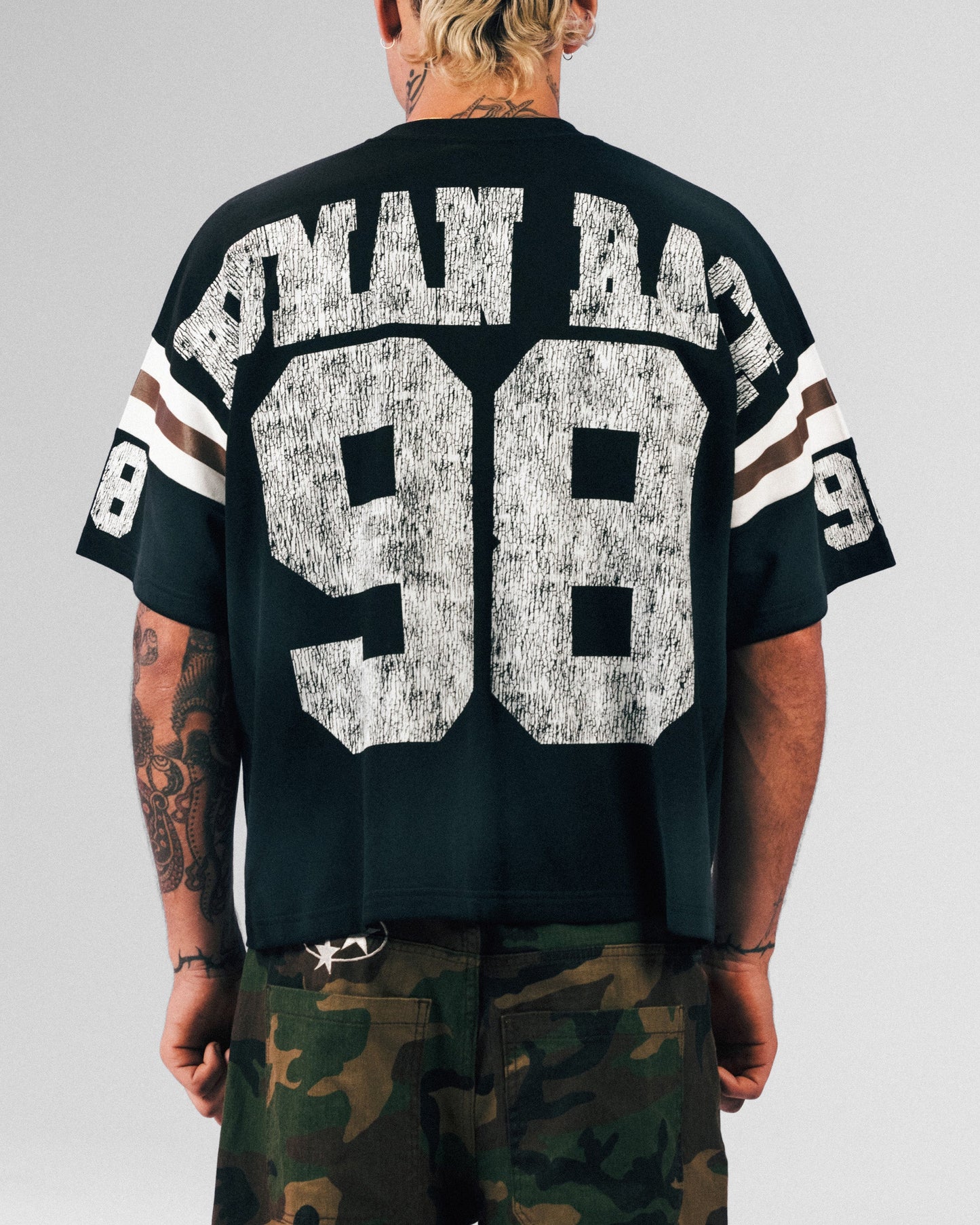 Loiter Star Jersey T-Shirt Black