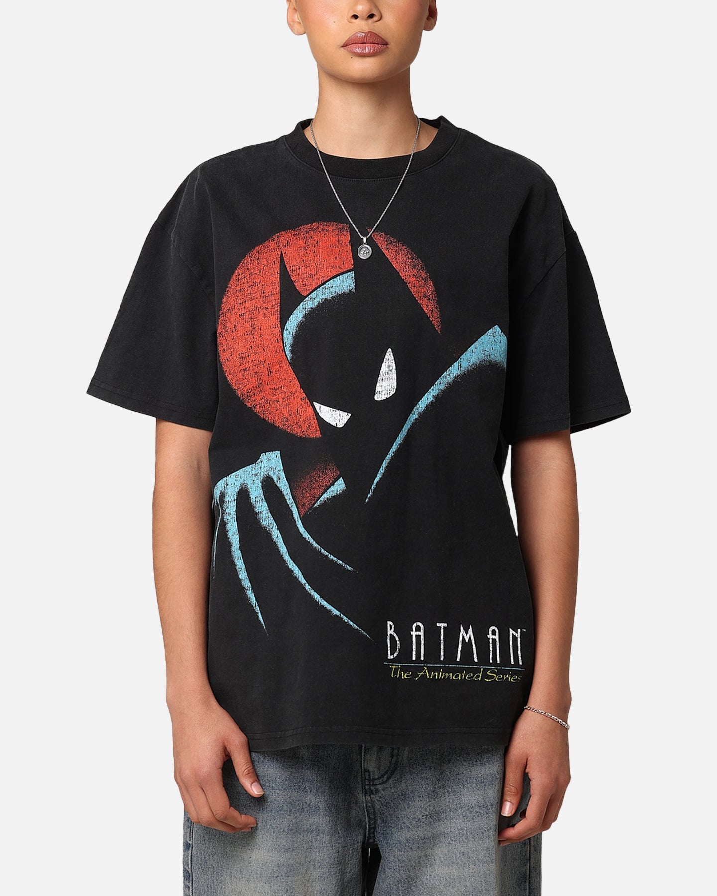 American Thrift X DC 1993 Batman Heavy T-Shirt Vintage Black Style001