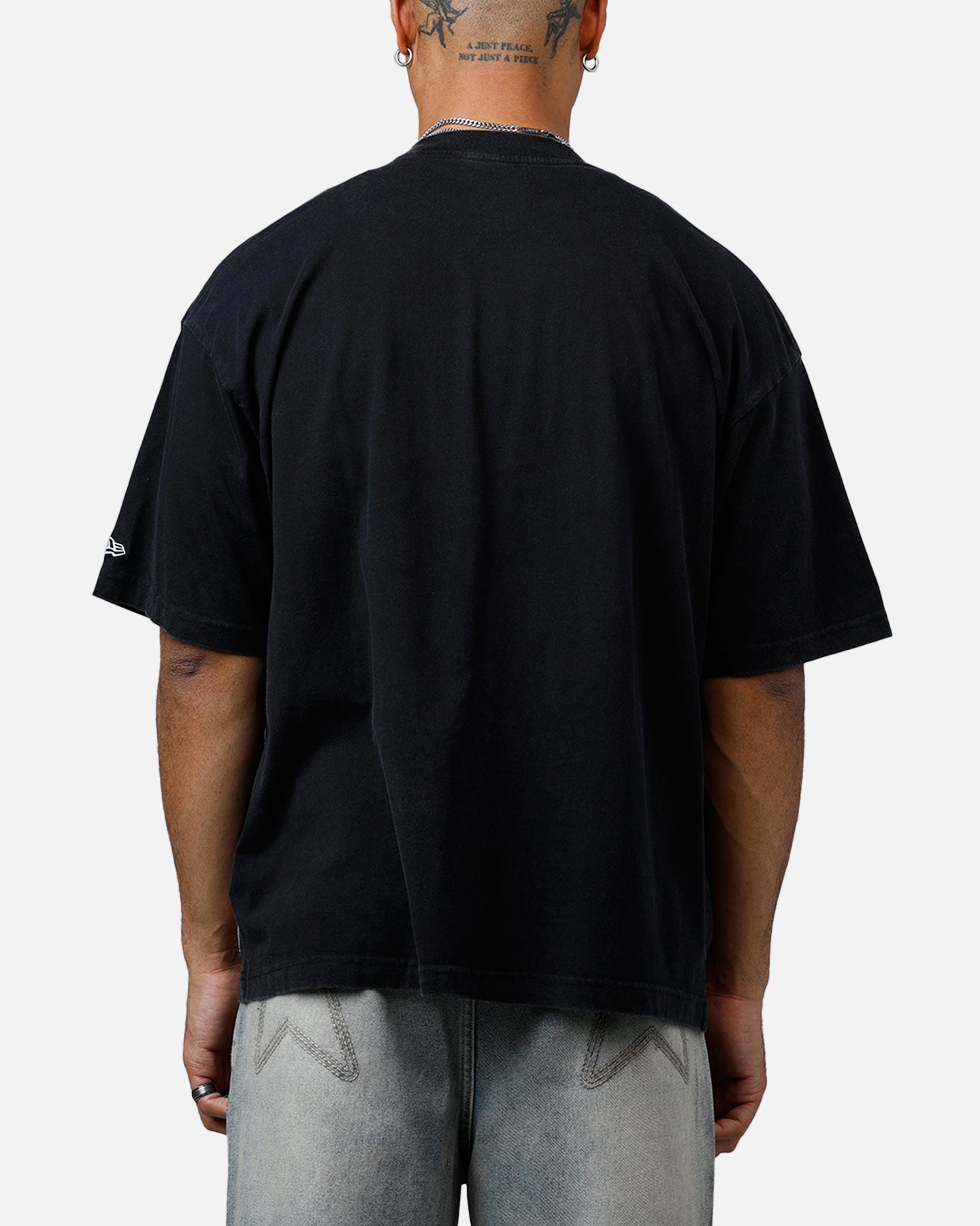 New Era Los Angeles Dodgers Throwback T-Shirt Black
