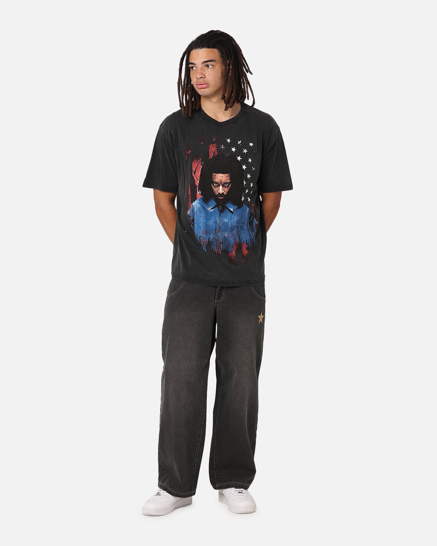 21 Savage Dream T-Shirt Washed Black