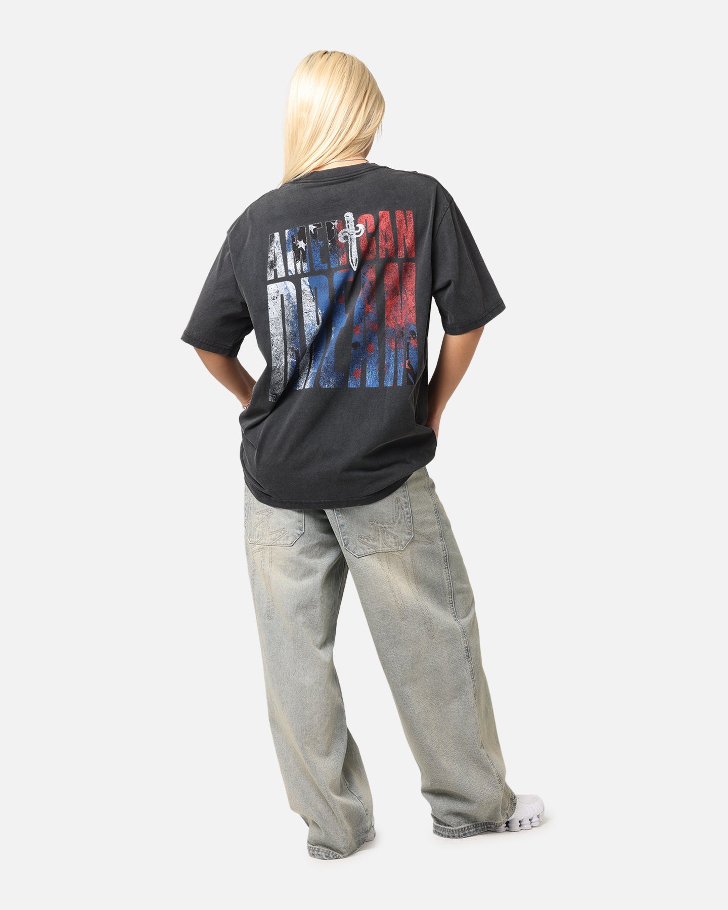 21 Savage Dream T-Shirt Washed Black Style001