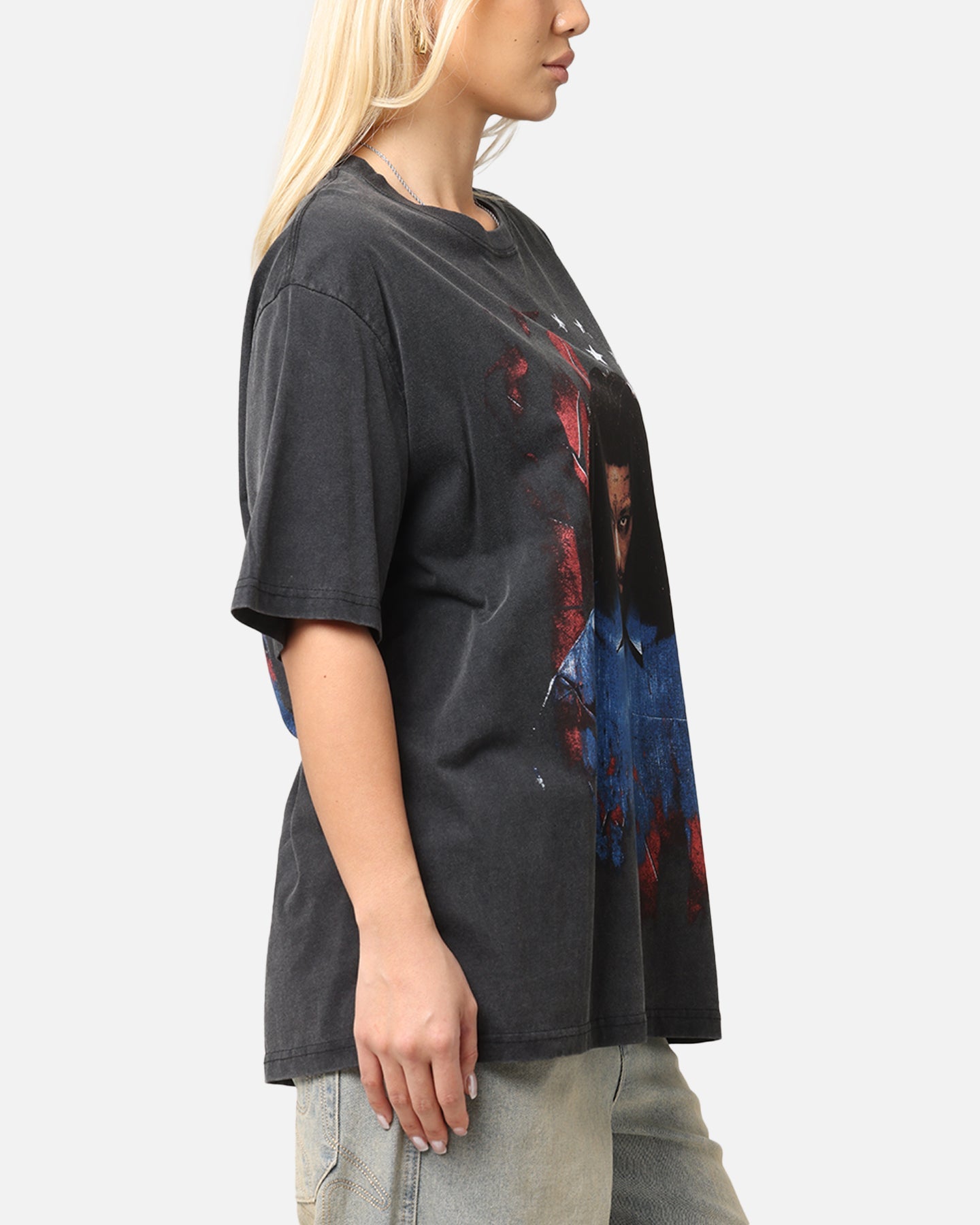 21 Savage Dream T-Shirt Washed Black Style001