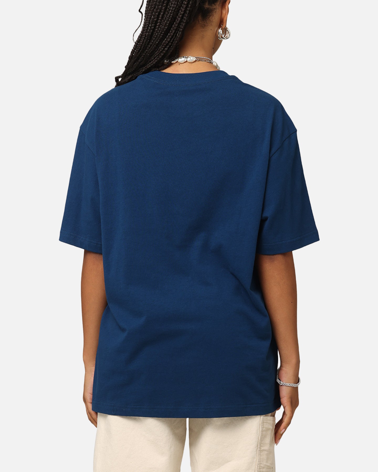 Mitchell & Ness Geelong Cats Mascot Character T-Shirt Blue Style001