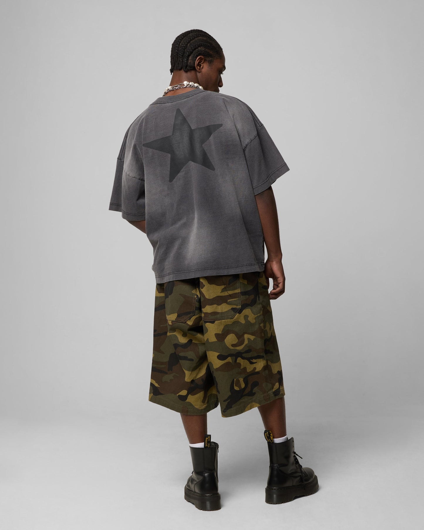 Loiter Celestial T-Shirt Charcoal