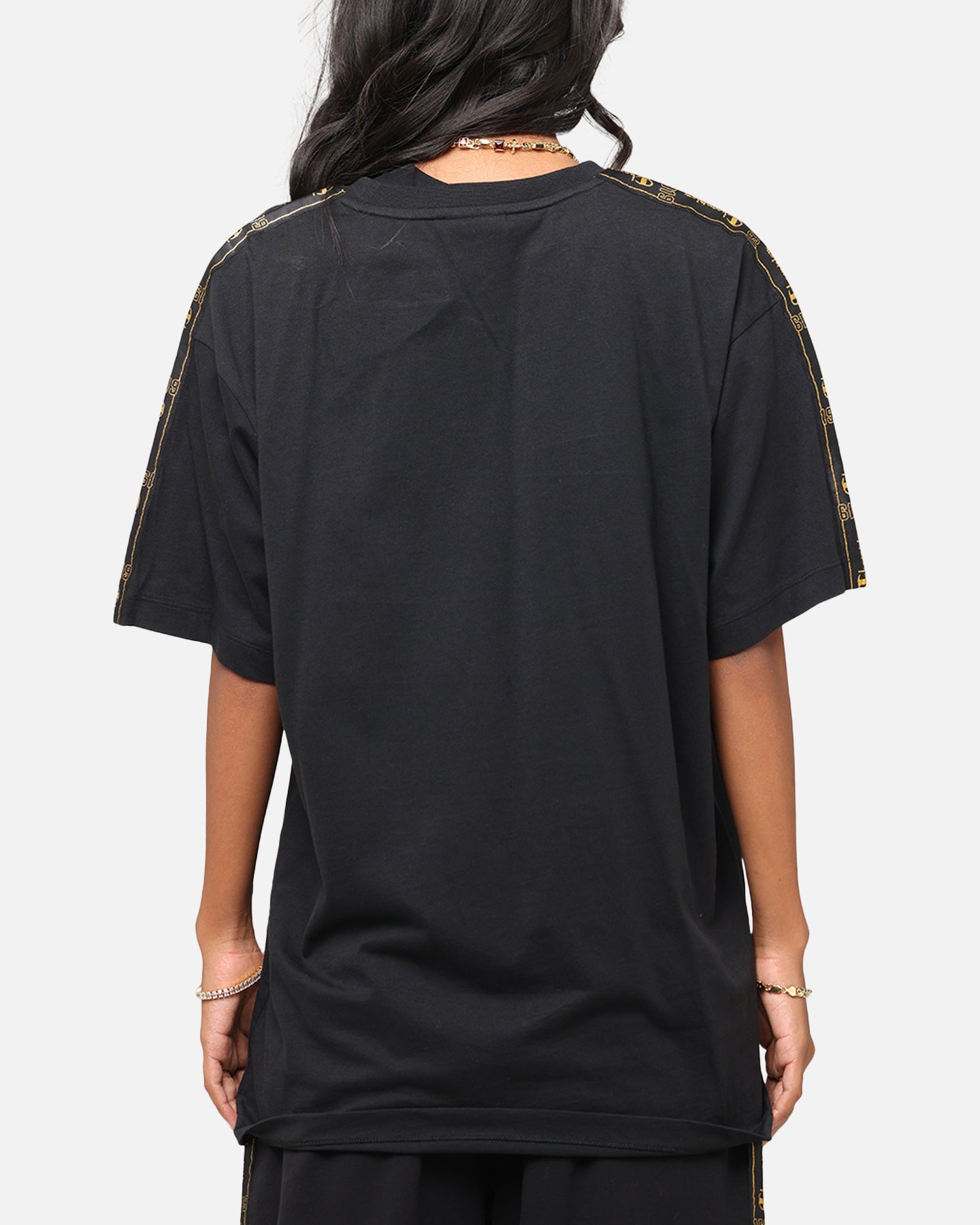 Champion Lux Taping T-Shirt Black Style001