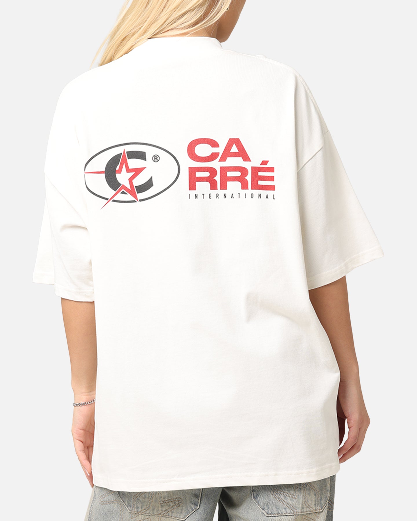 Carre C-Star Stack T-Shirt Off White Style001
