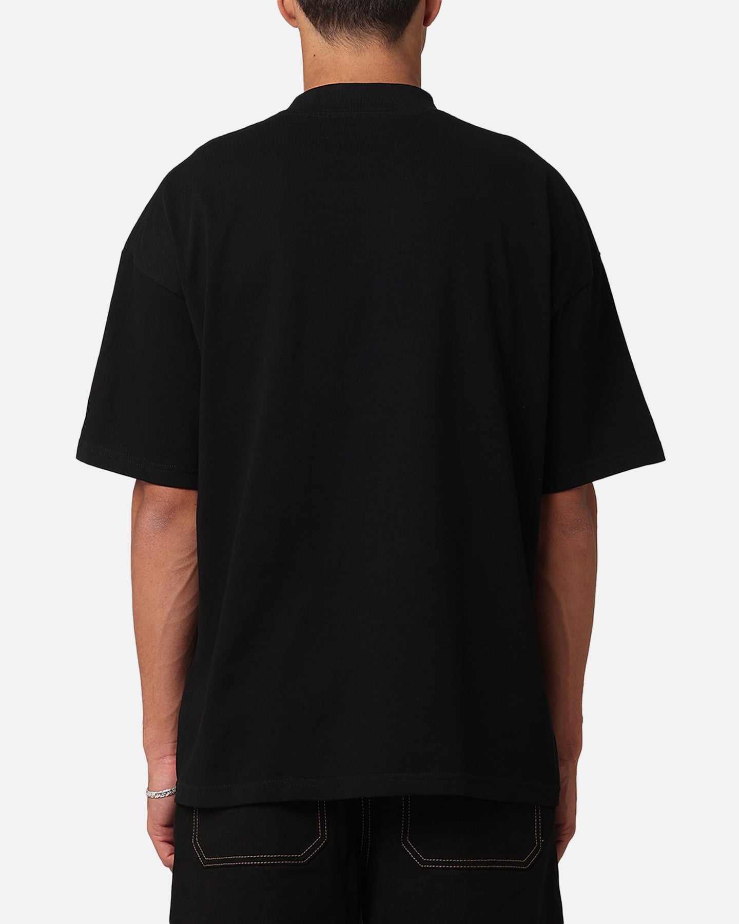 Carre Out Motion T-Shirt Black
