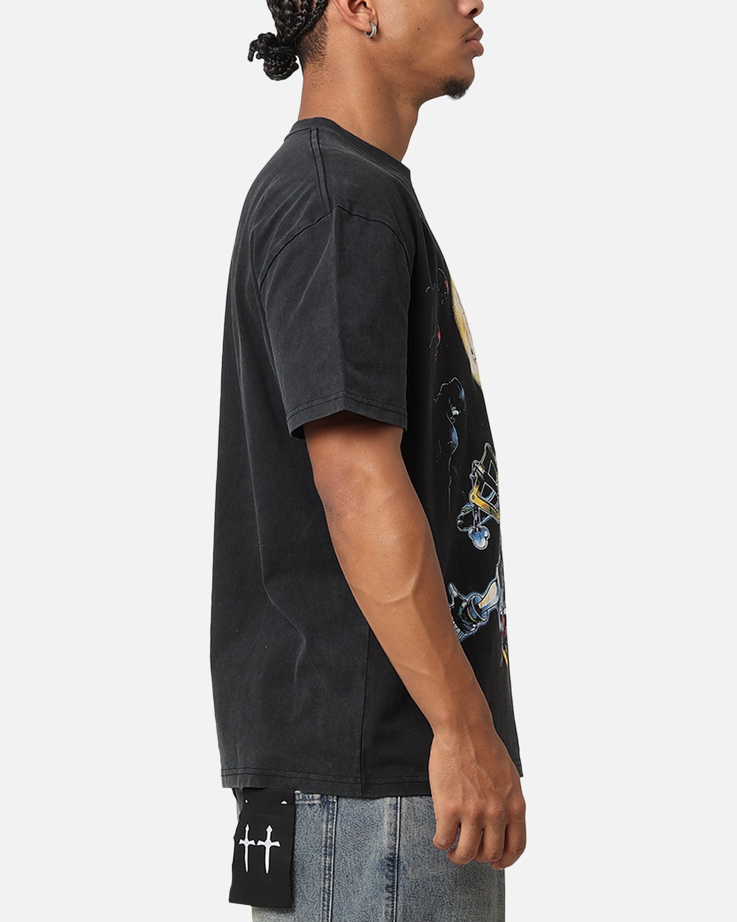 Goat Crew X Kingdom Hearts Heavy T-Shirt Vintage Black