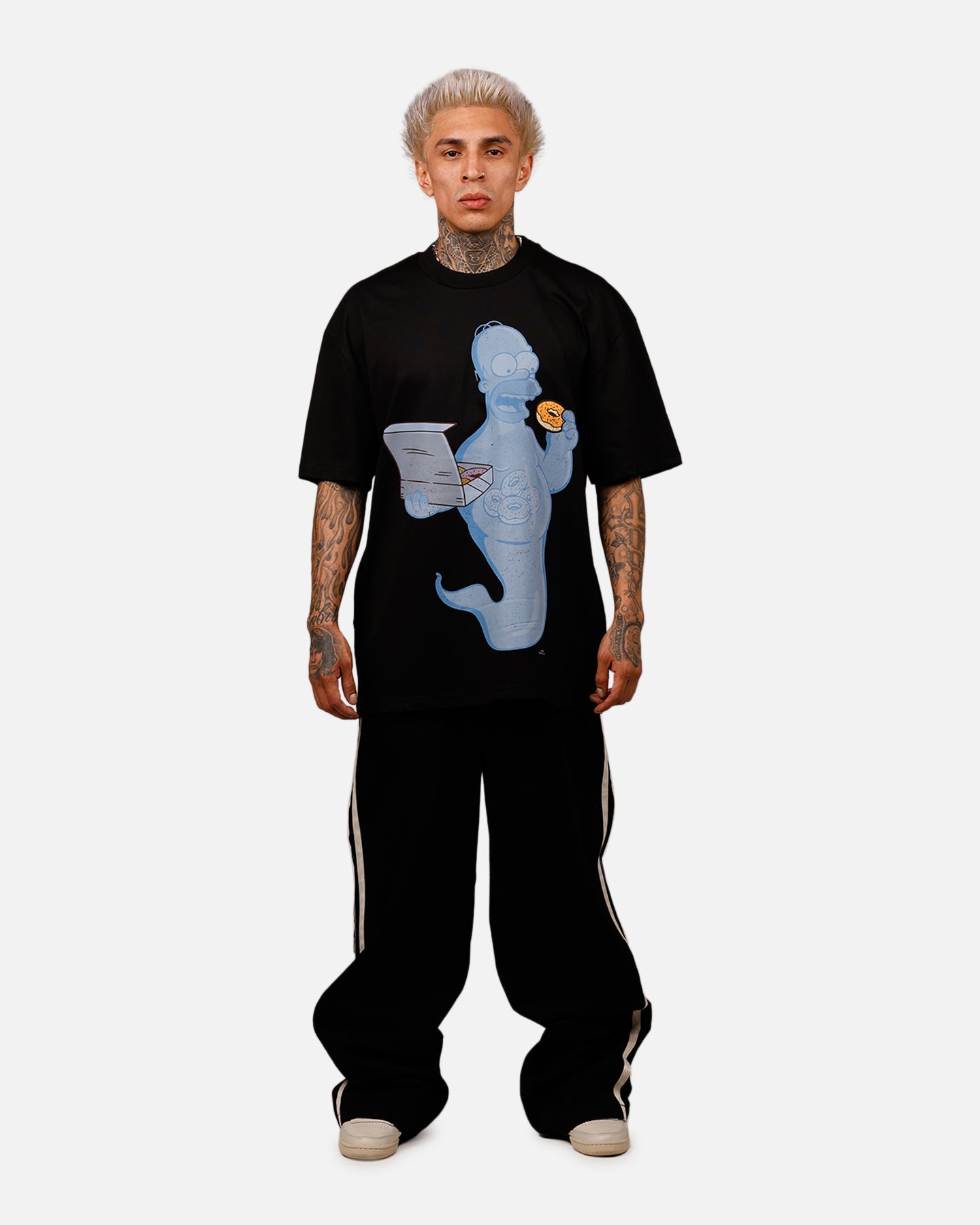 Freeze Max The Simpsons 'The Simpson Treehouse Of Horror' Sacrilicious T-Shirt Black